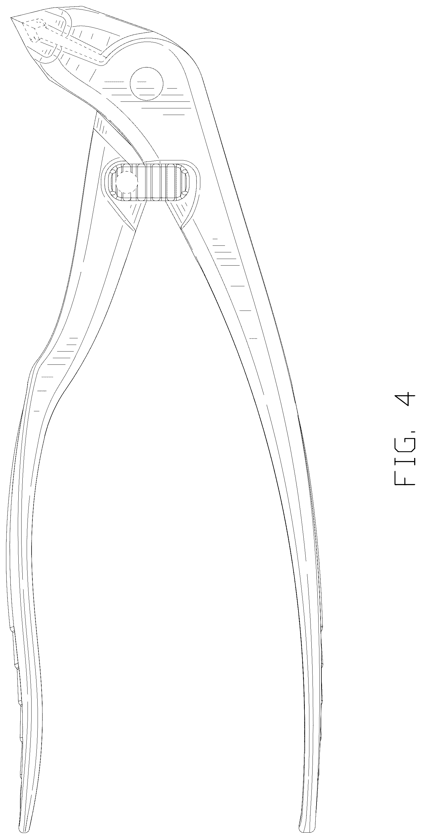 Patent USD1125694 Figure 4 – Nail clipper