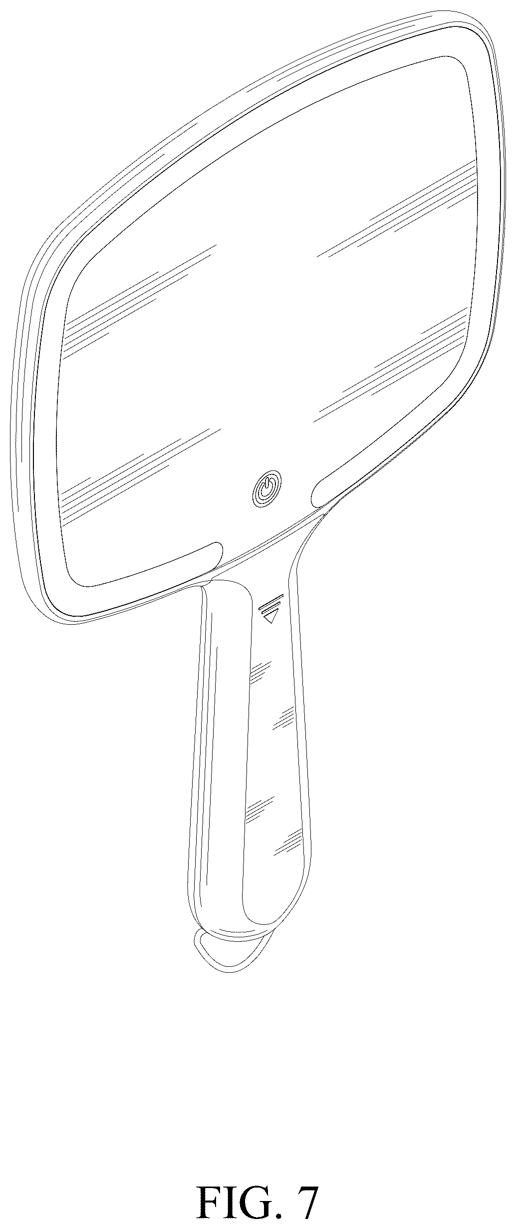 Patent USD1125695 Figure 7 – LED mirror