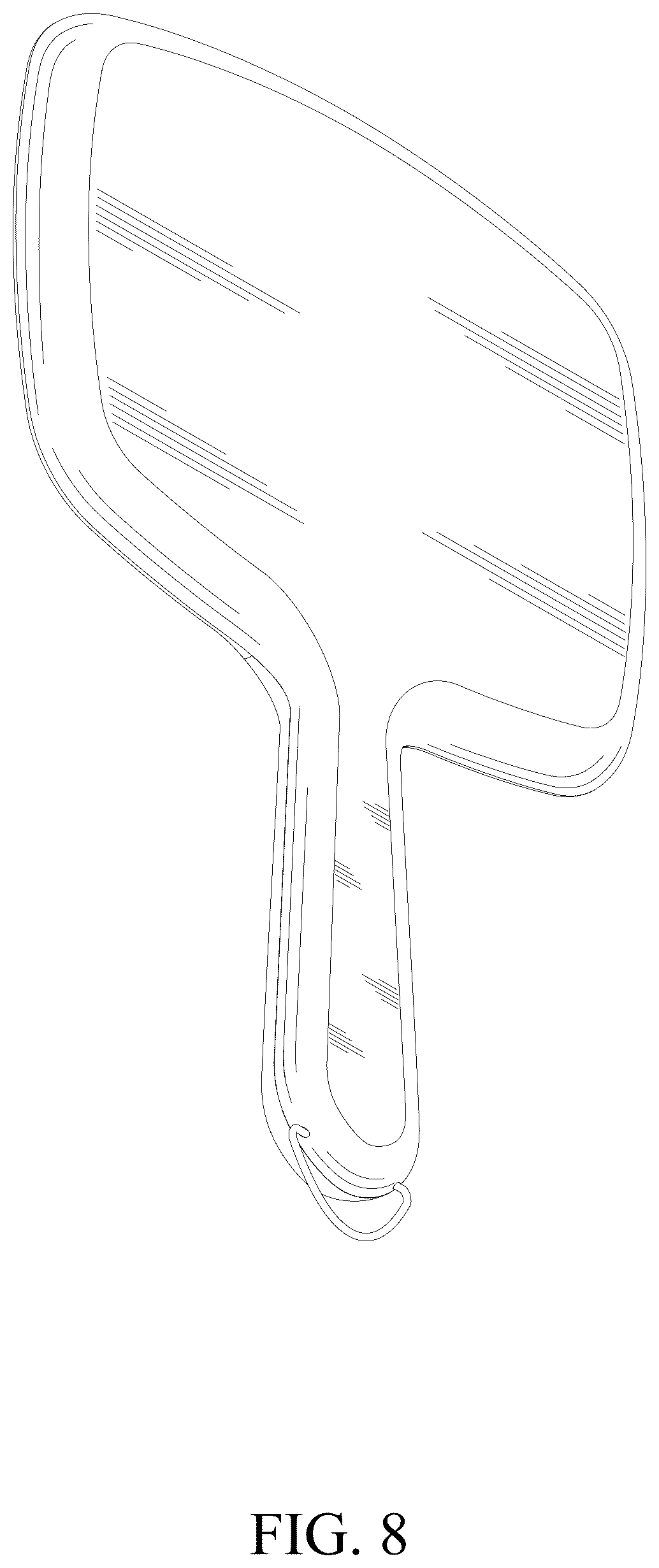 Patent USD1125695 Figure 8 – LED mirror