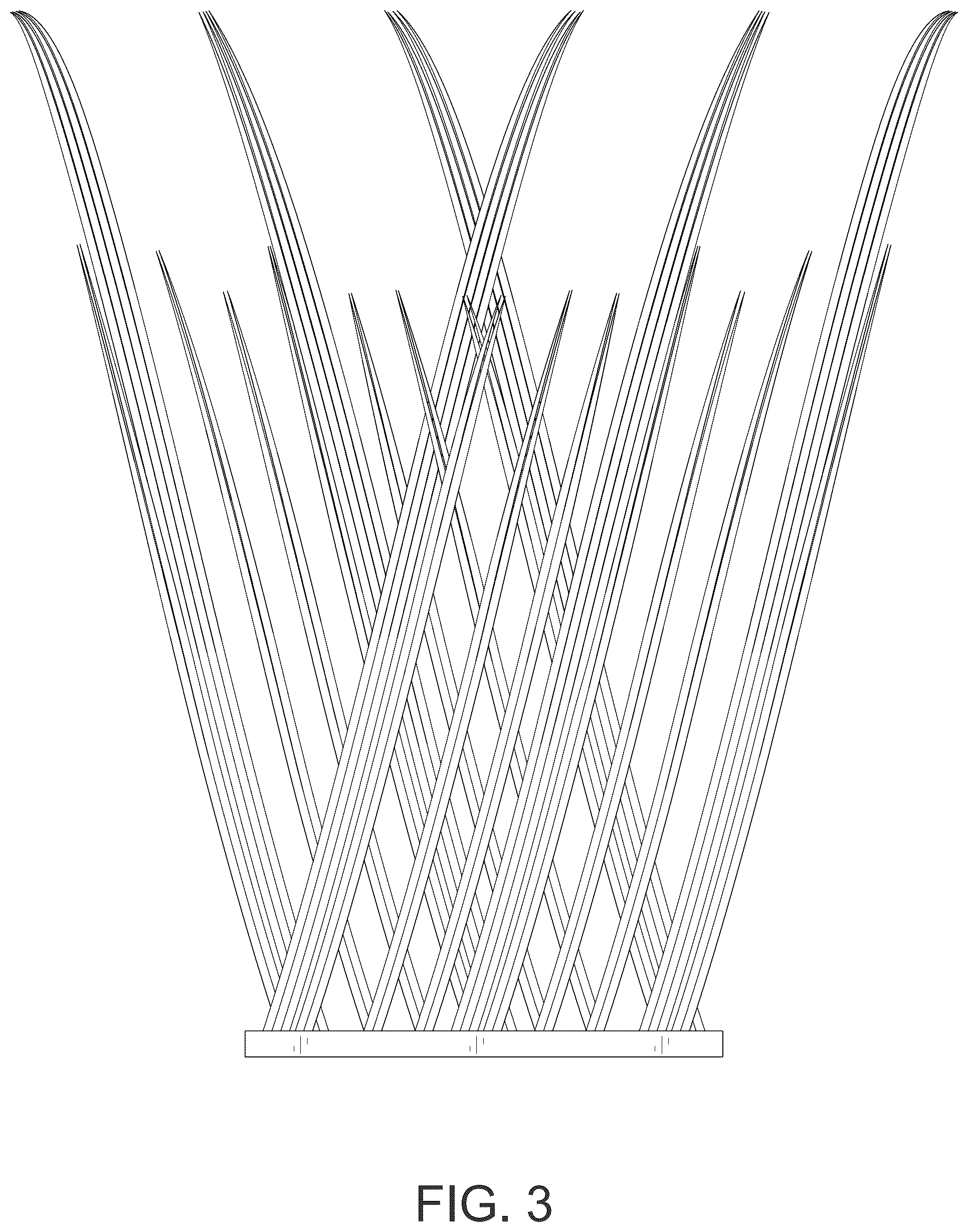 Patent USD1125701 Figure 3 – False eyelash
