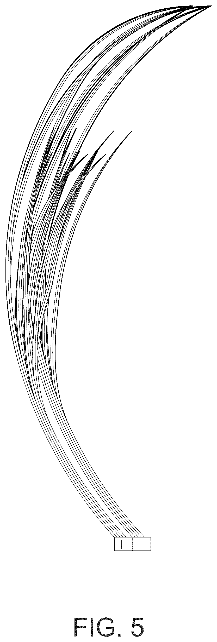 Patent USD1125701 Figure 5 – False eyelash