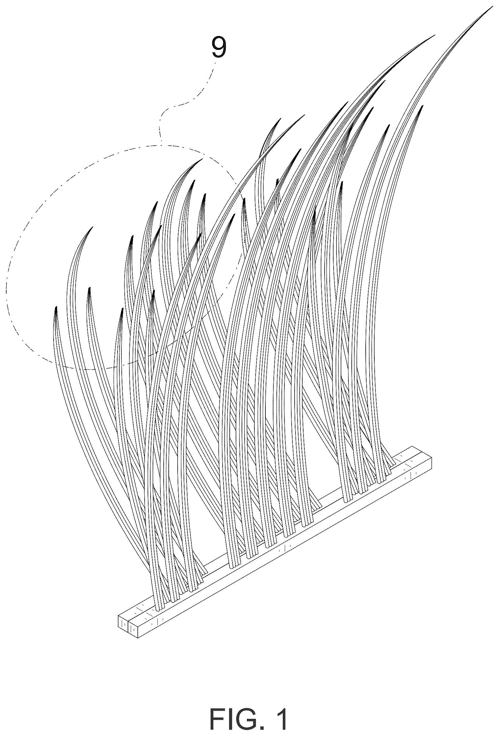 Patent USD1125702 — False eyelash — Figure 1