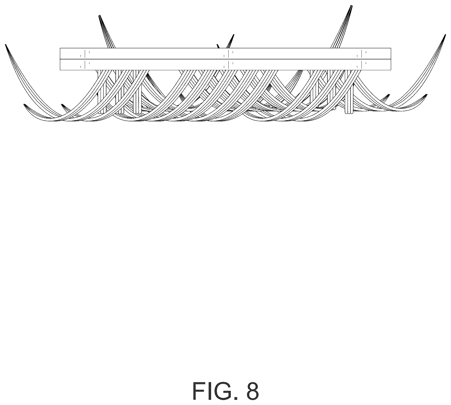 Patent USD1125702 Figure 8 – False eyelash