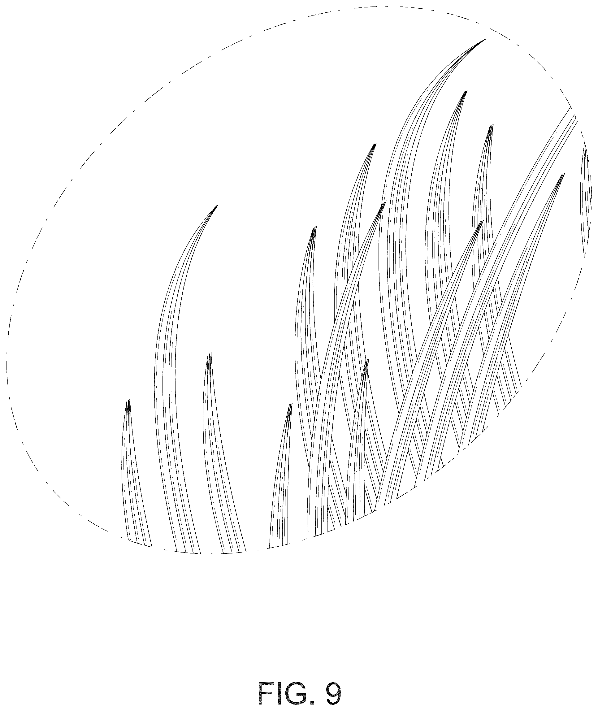 Patent USD1125702 Figure 9 – False eyelash