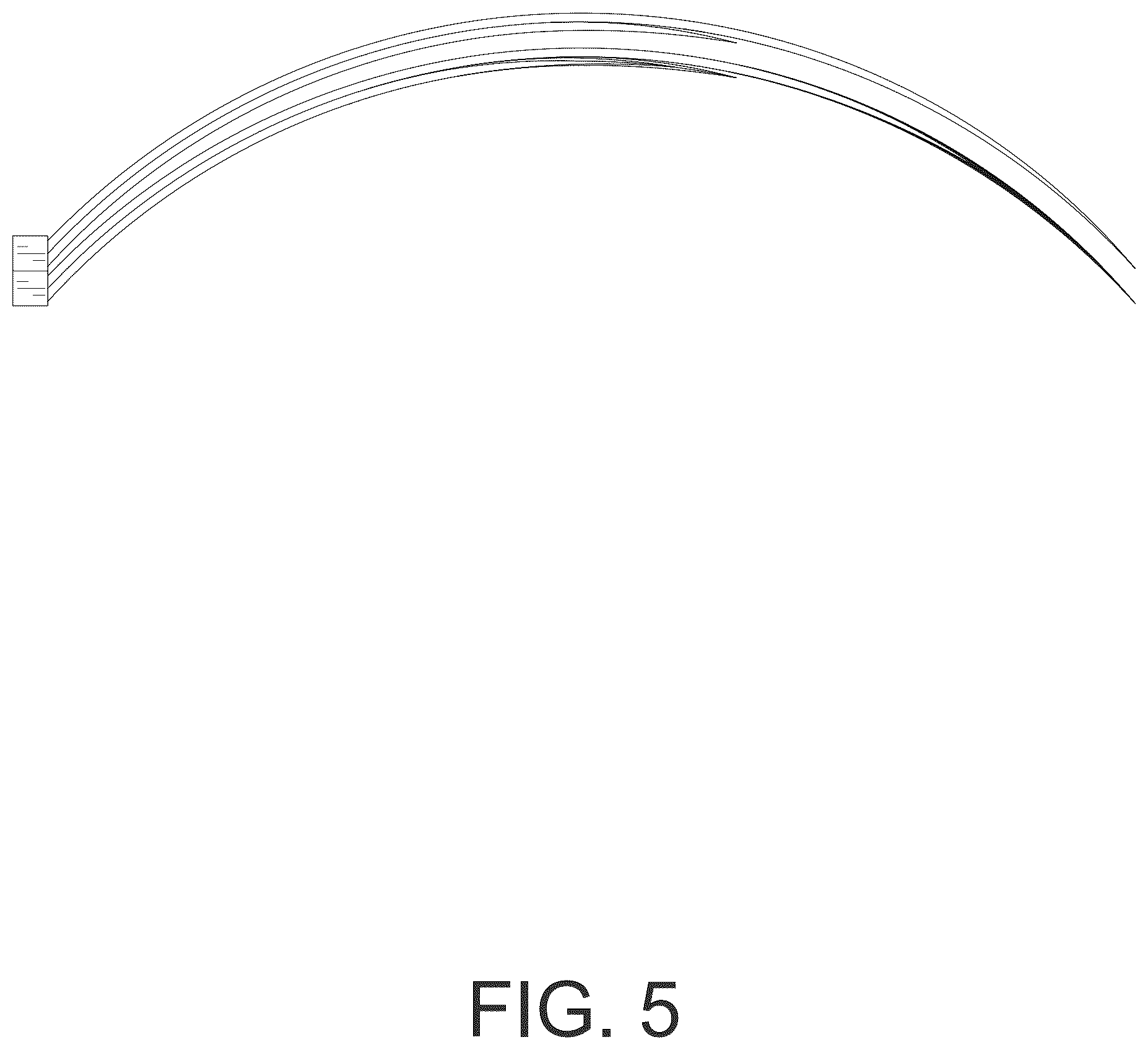 Patent USD1125703 Figure 5 – False eyelash