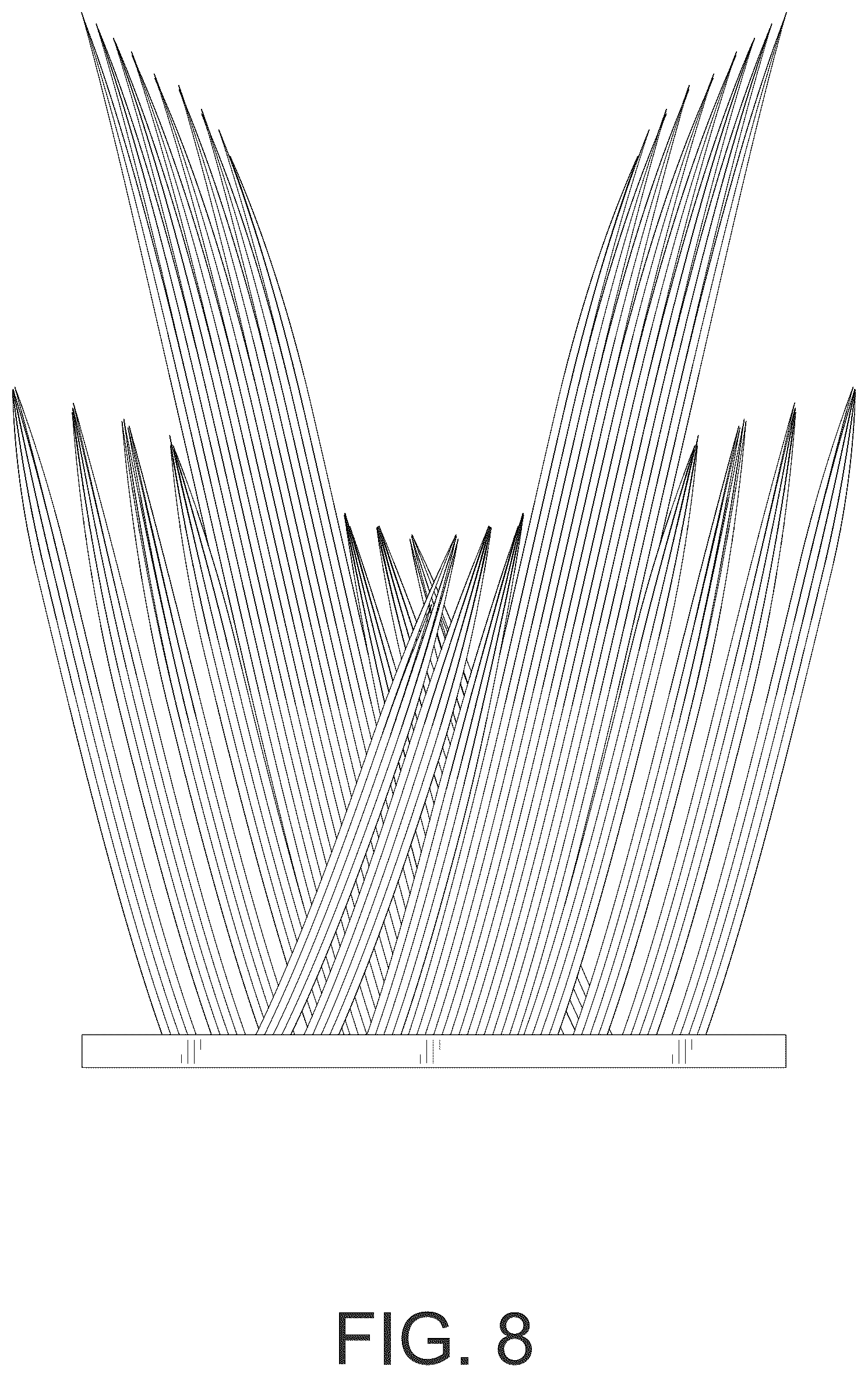 Patent USD1125703 Figure 8 – False eyelash