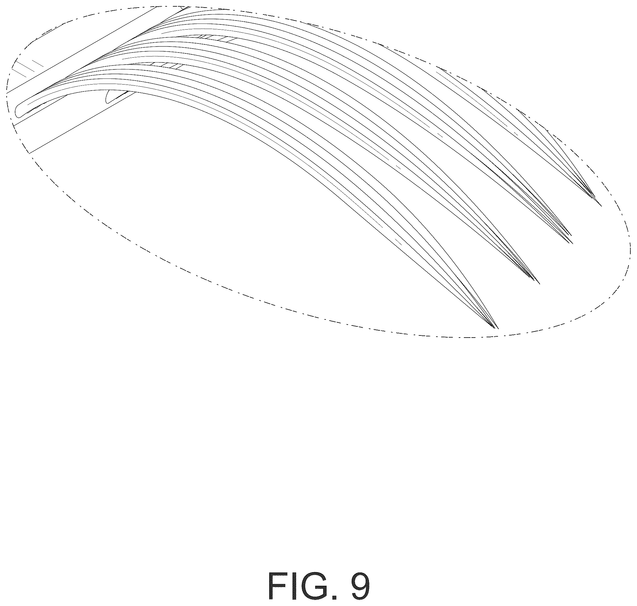 Patent USD1125703 Figure 9 – False eyelash
