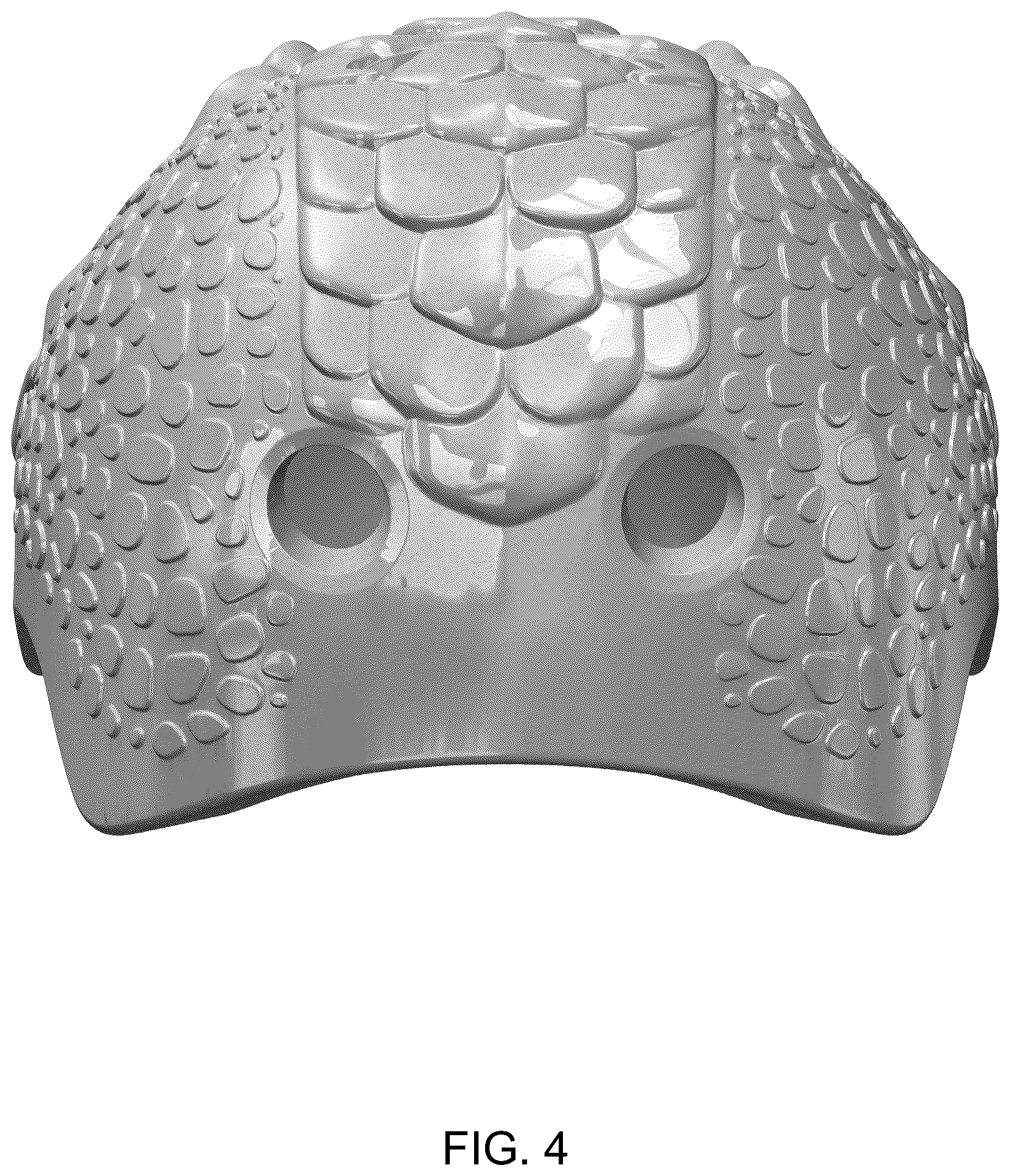 Patent USD1125704 Figure 4 – Helmet