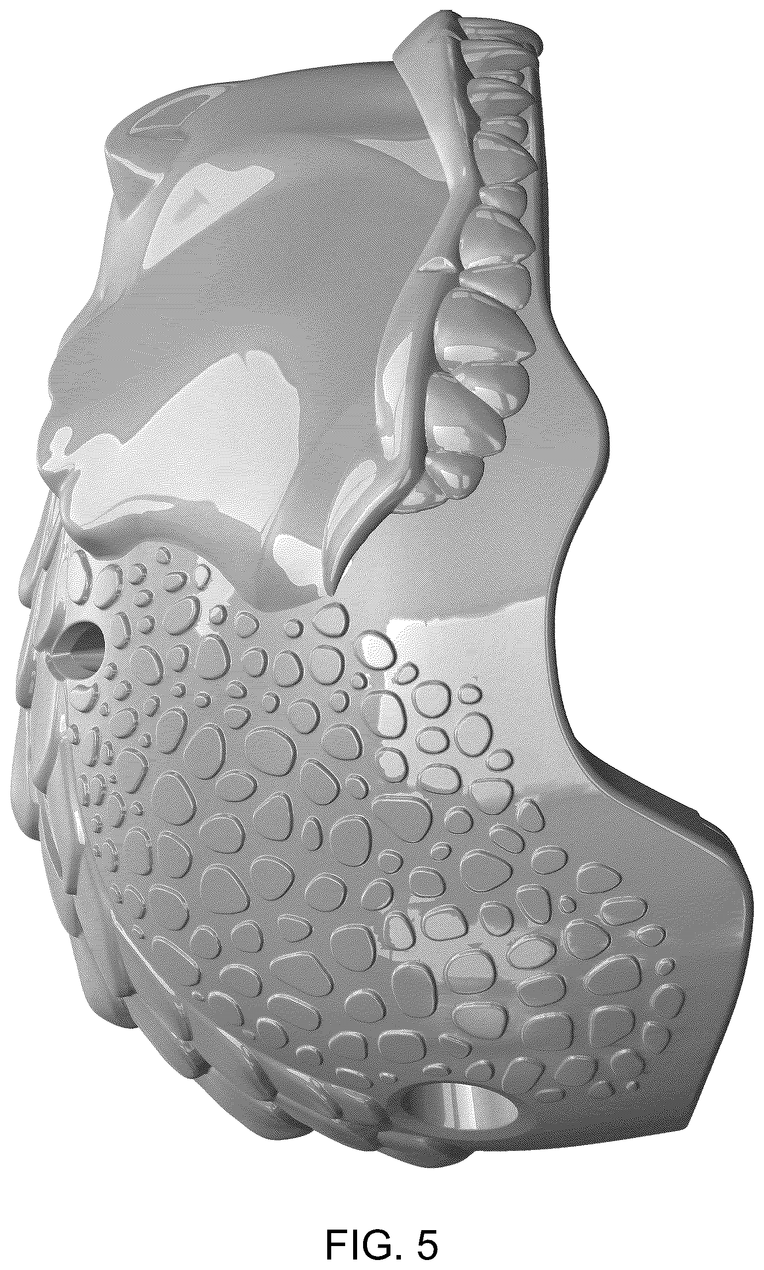 Patent USD1125704 Figure 5 – Helmet