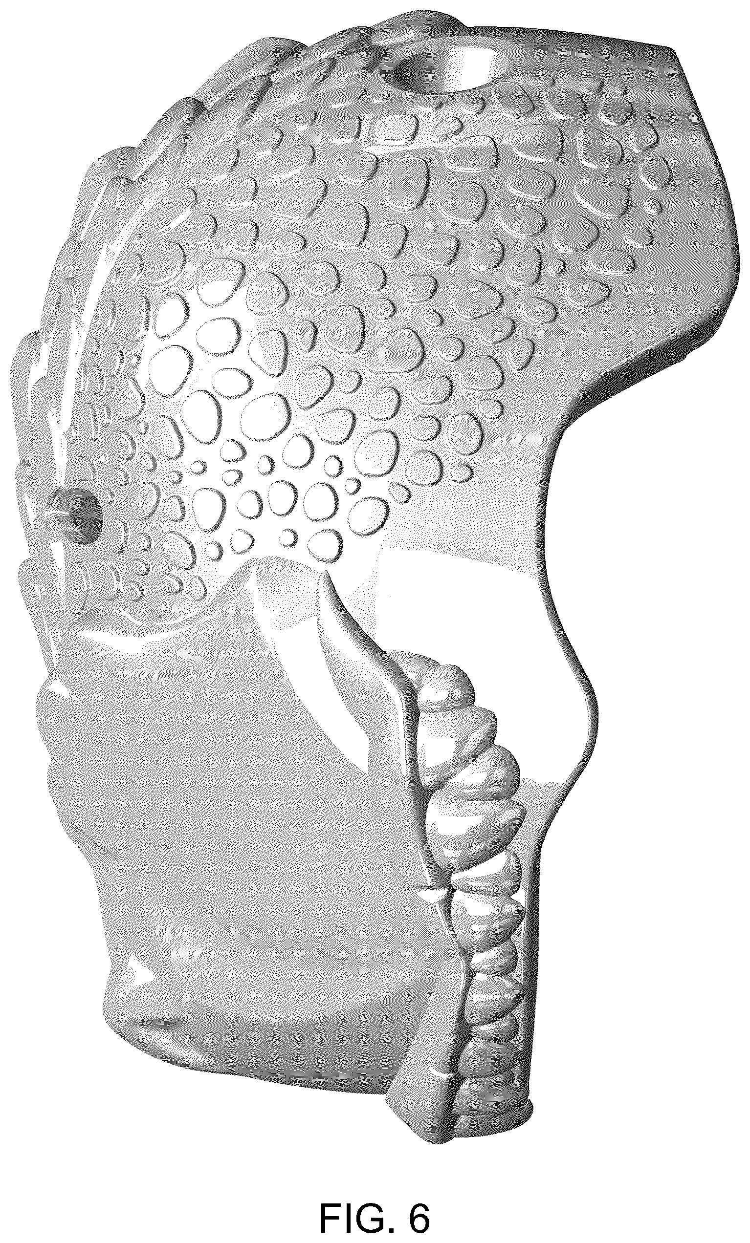 Patent USD1125704 Figure 6 – Helmet