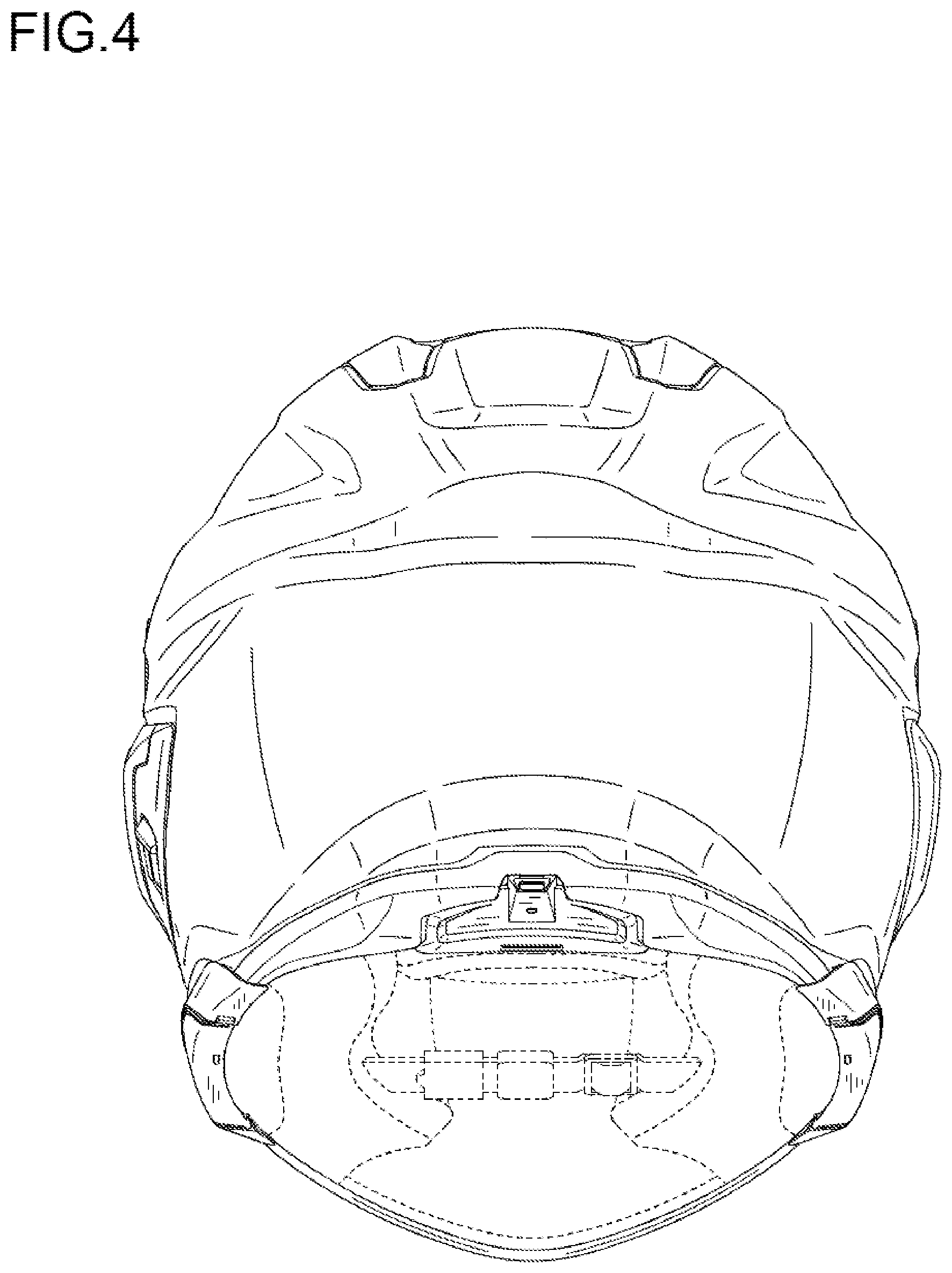 Patent USD1125705 Figure 4 – Helmet
