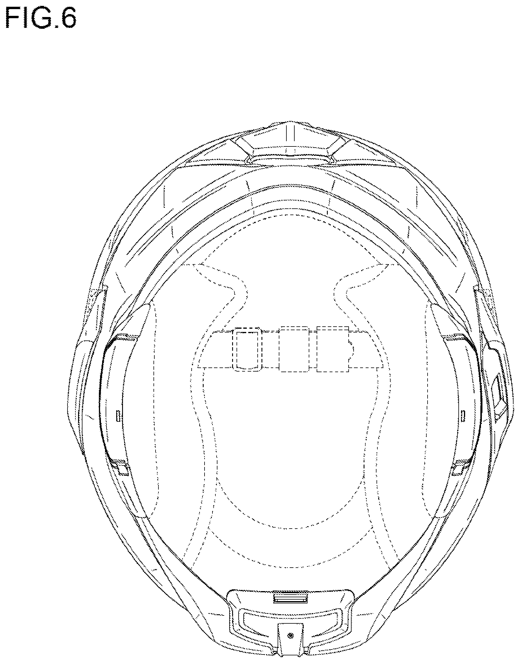 Patent USD1125705 Figure 6 – Helmet