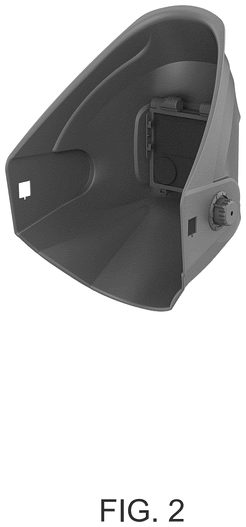 Patent USD1125706 Figure 2 – Welding mask