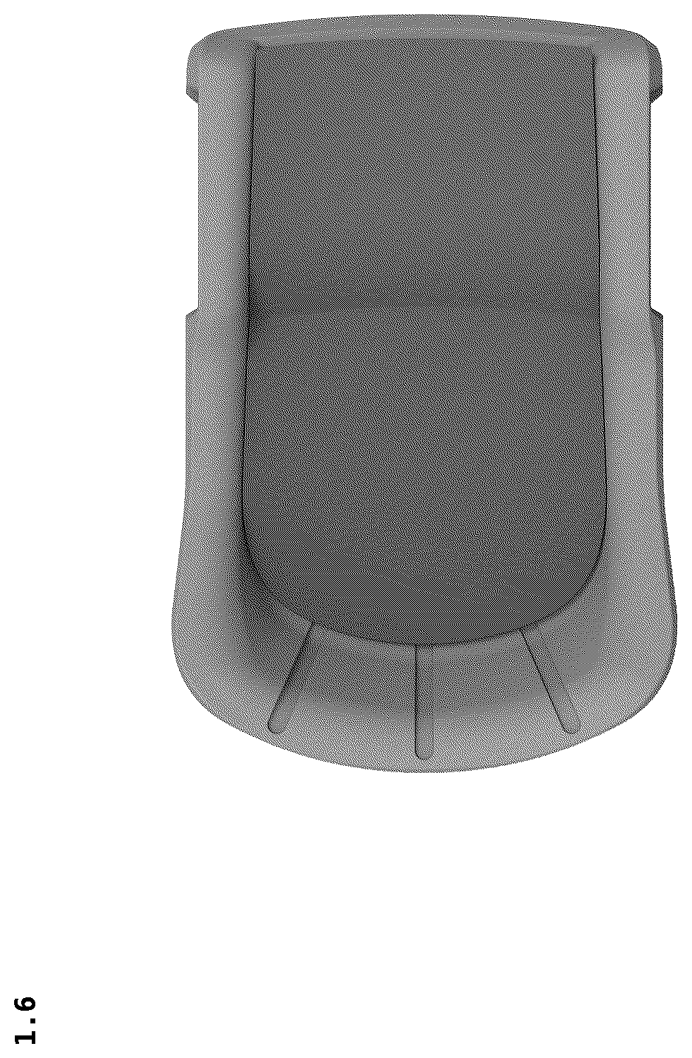 Patent USD1125707 Figure 6 – Knee pad