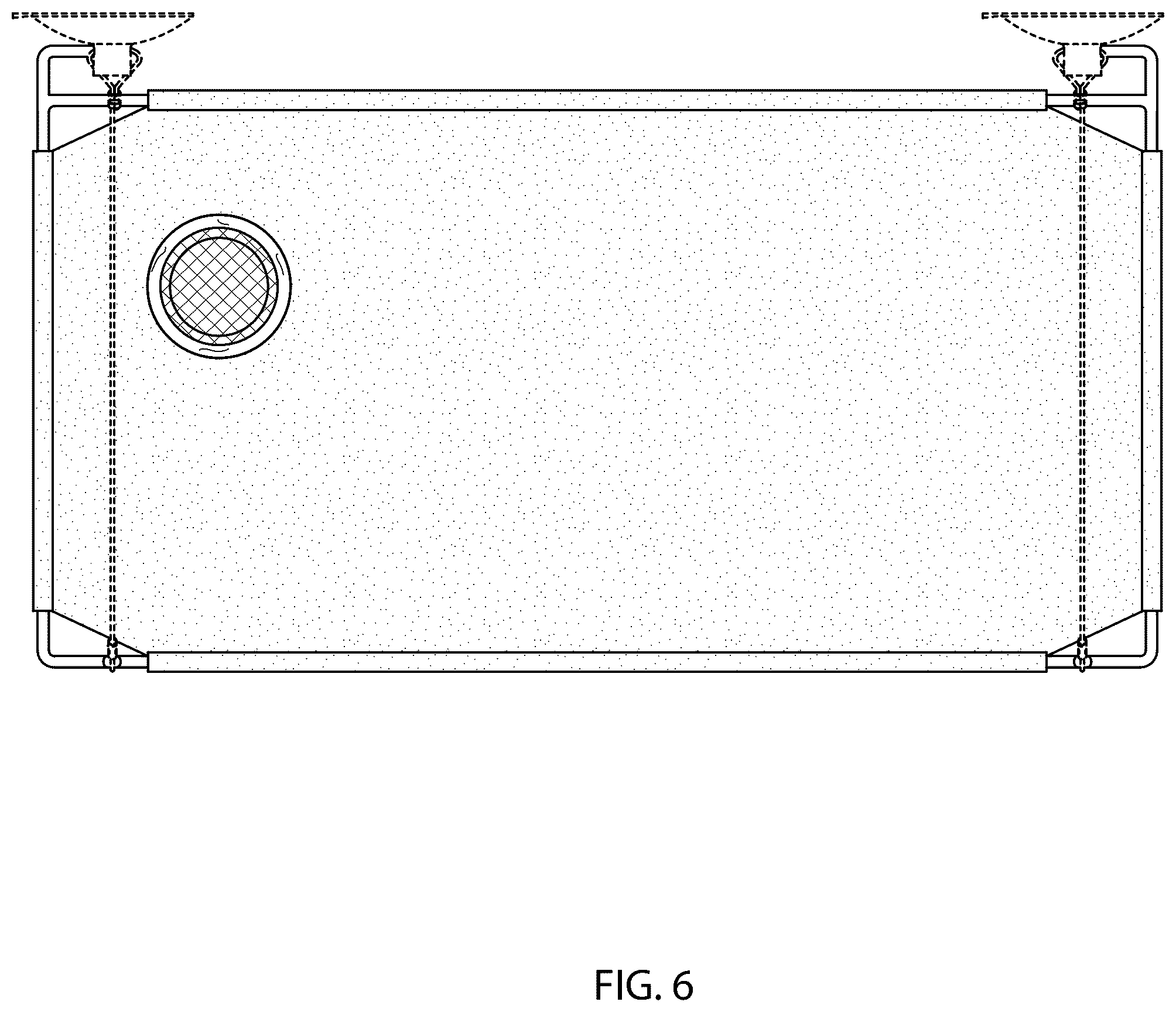 Patent USD1125710 Figure 6 – Pet lounger