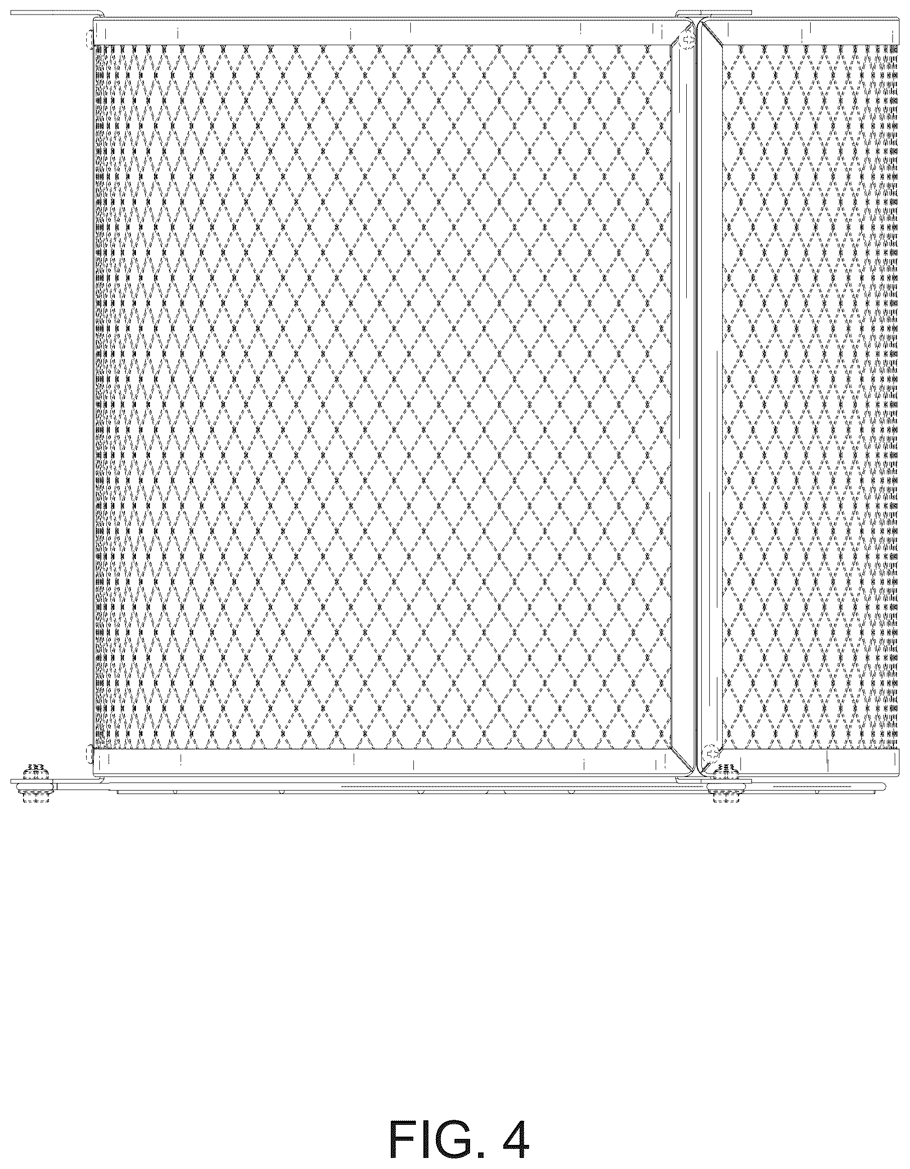 Patent USD1125714 Figure 4 – Feeder protective cover