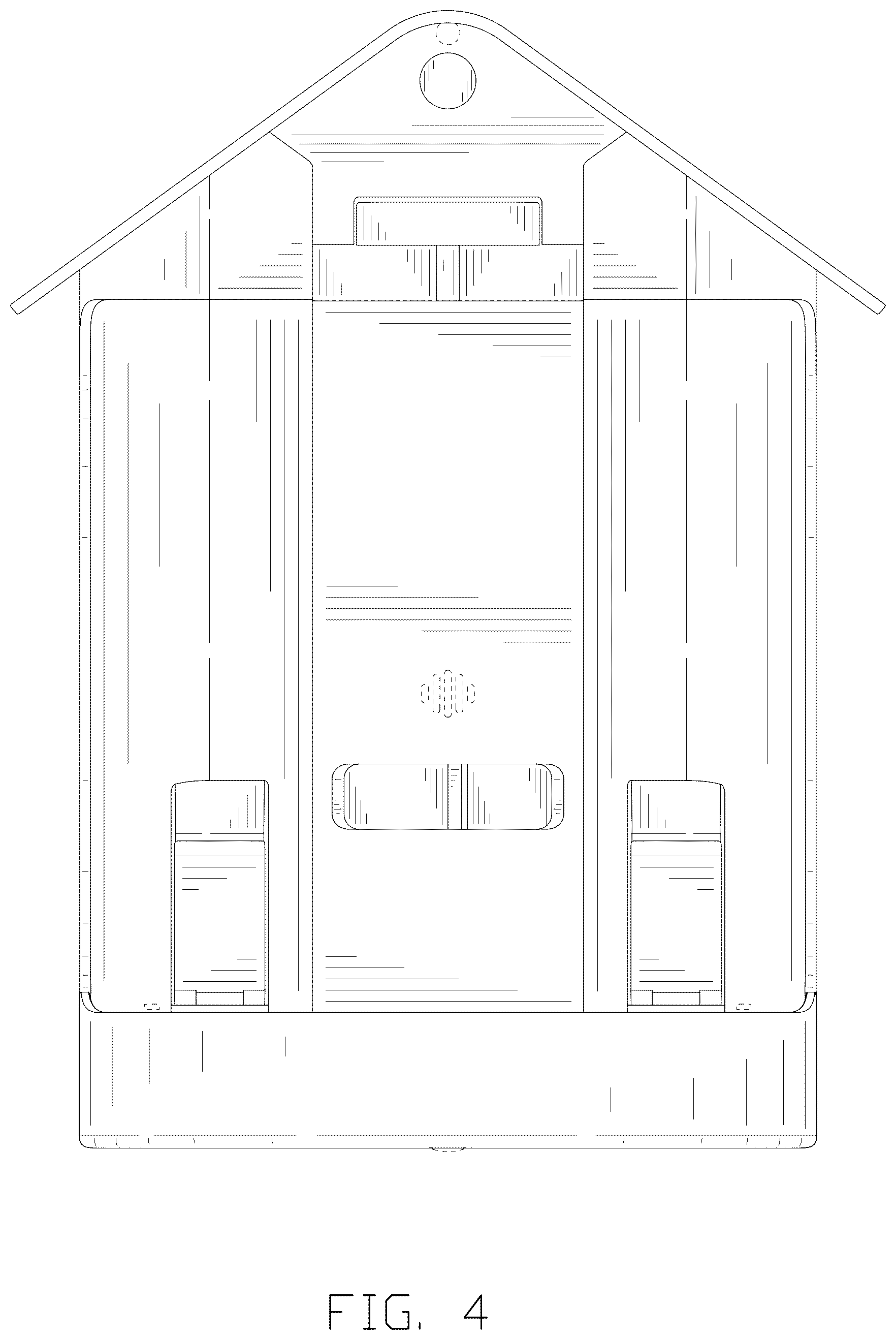 Patent USD1125715 Figure 4 – Bird feeder