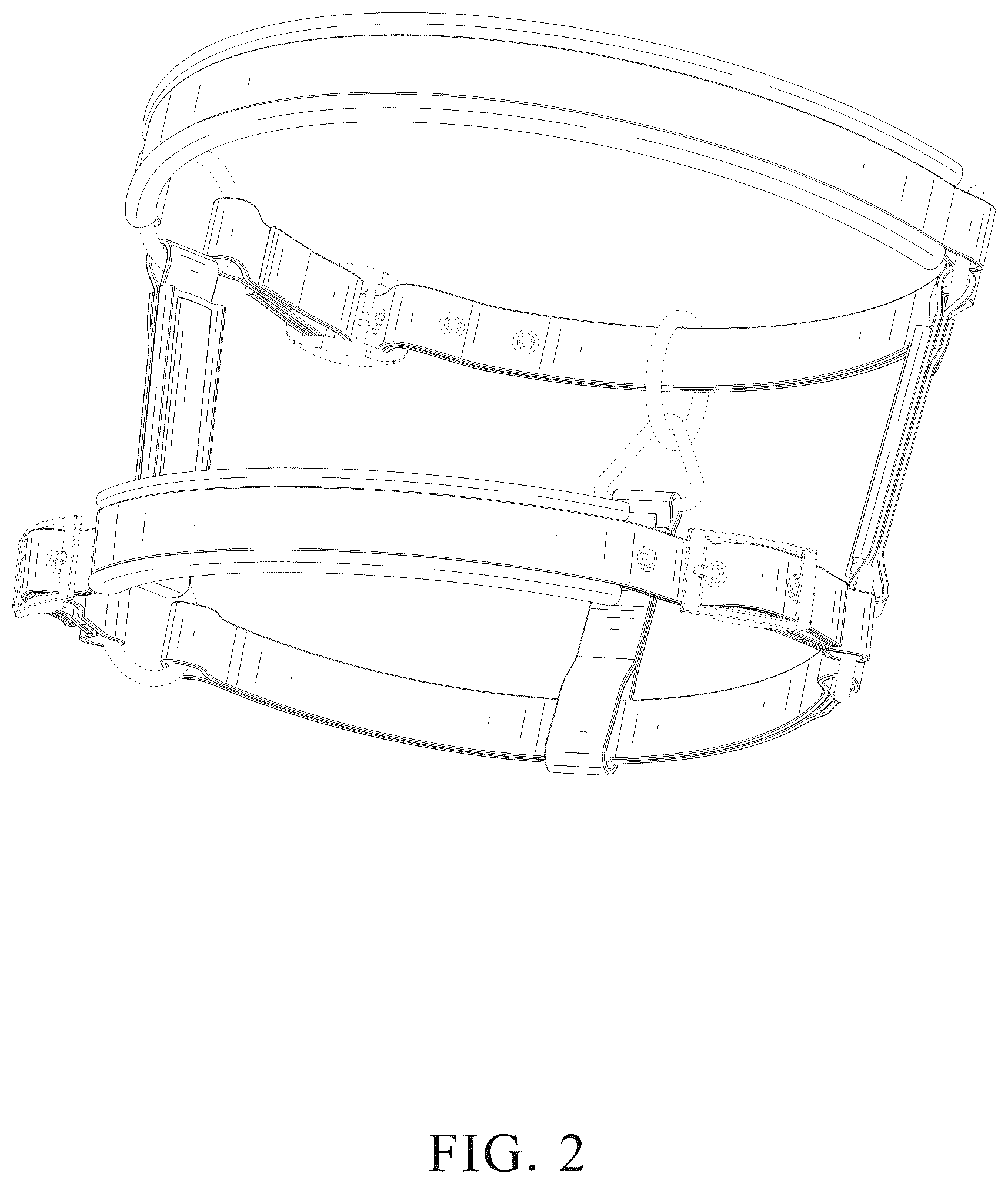 Patent USD1125717 Figure 2 – Animal halter