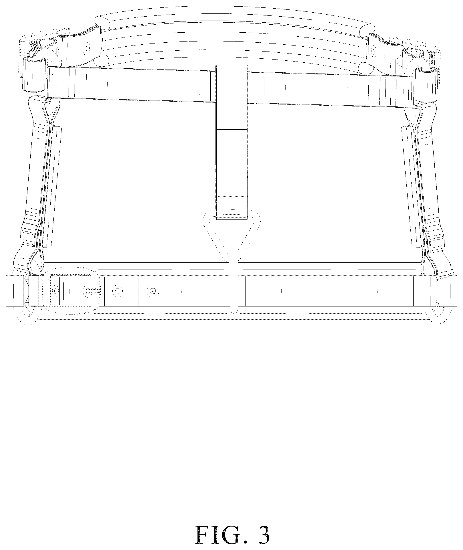 Patent USD1125717 Figure 3 – Animal halter