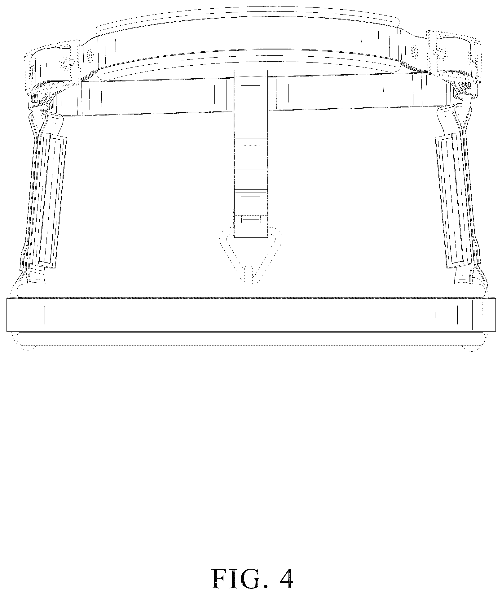 Patent USD1125717 Figure 4 – Animal halter