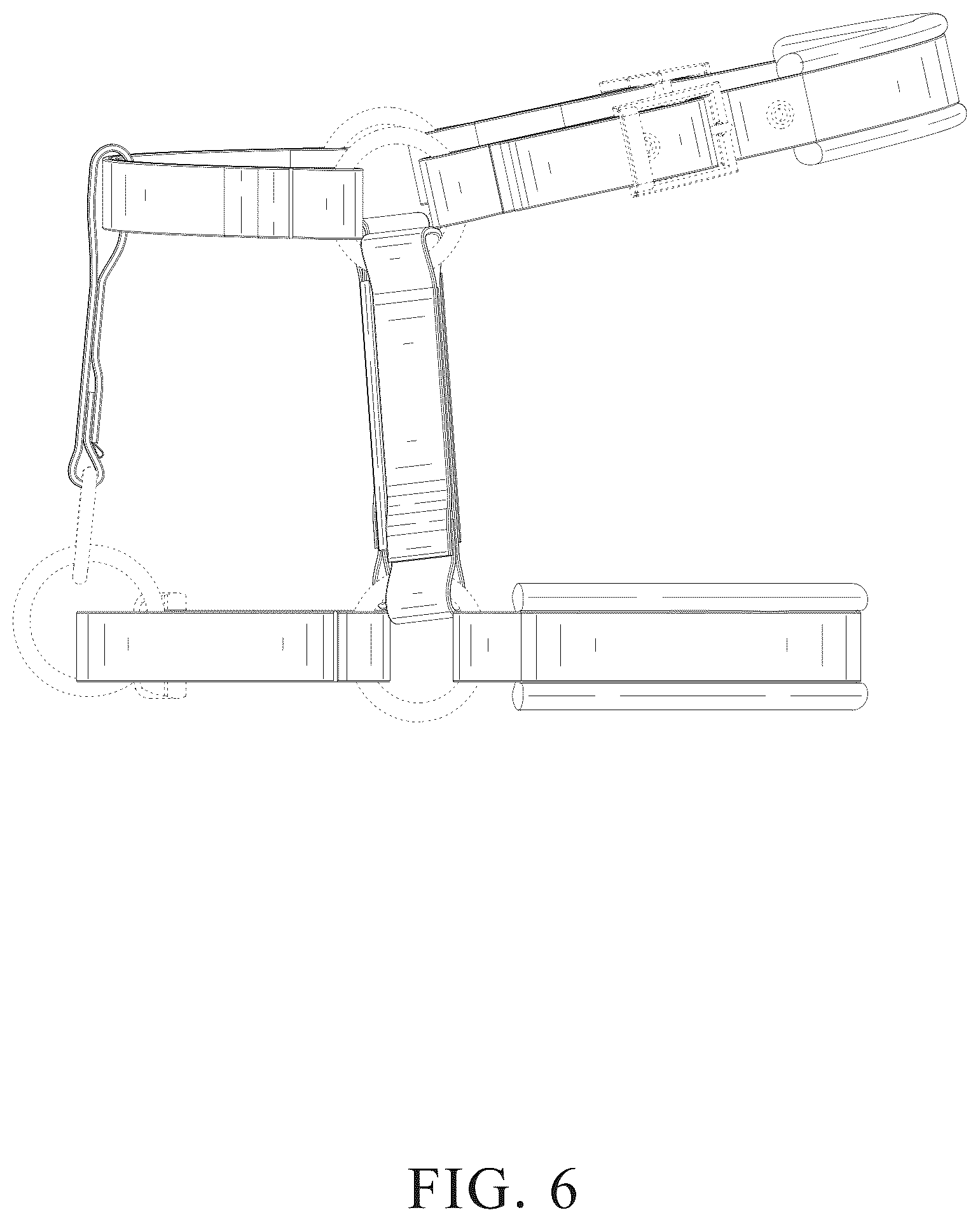Patent USD1125717 Figure 6 – Animal halter