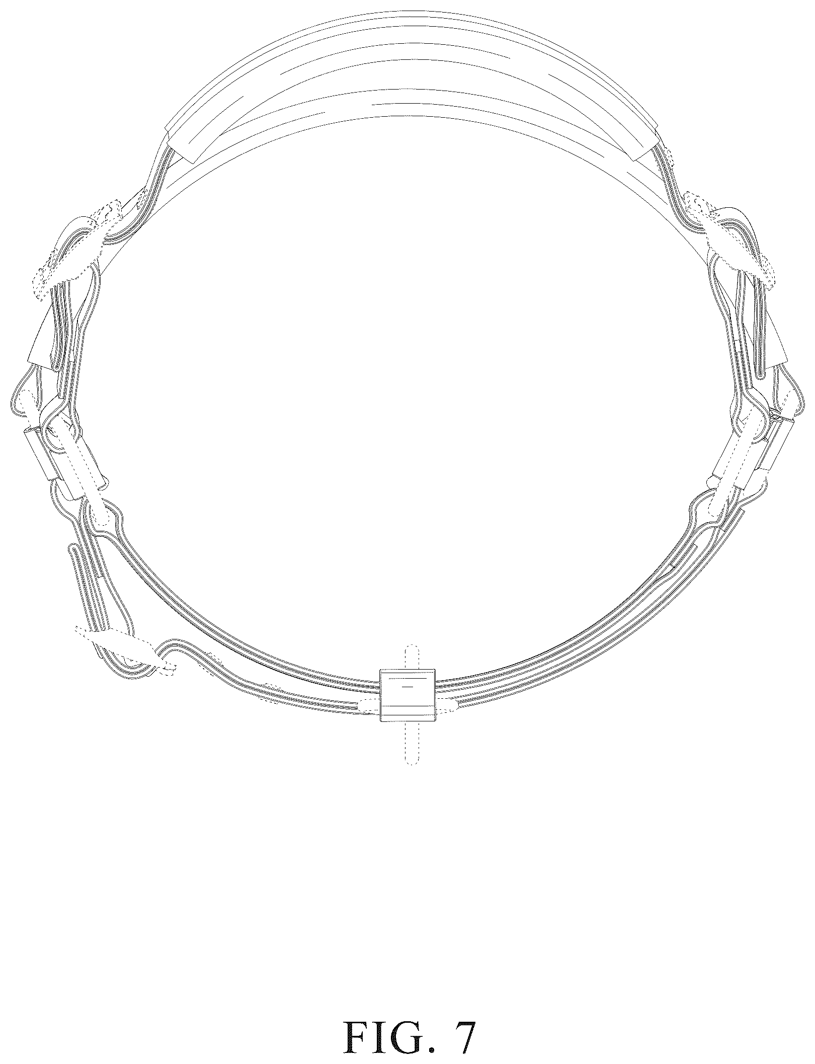 Patent USD1125717 Figure 7 – Animal halter