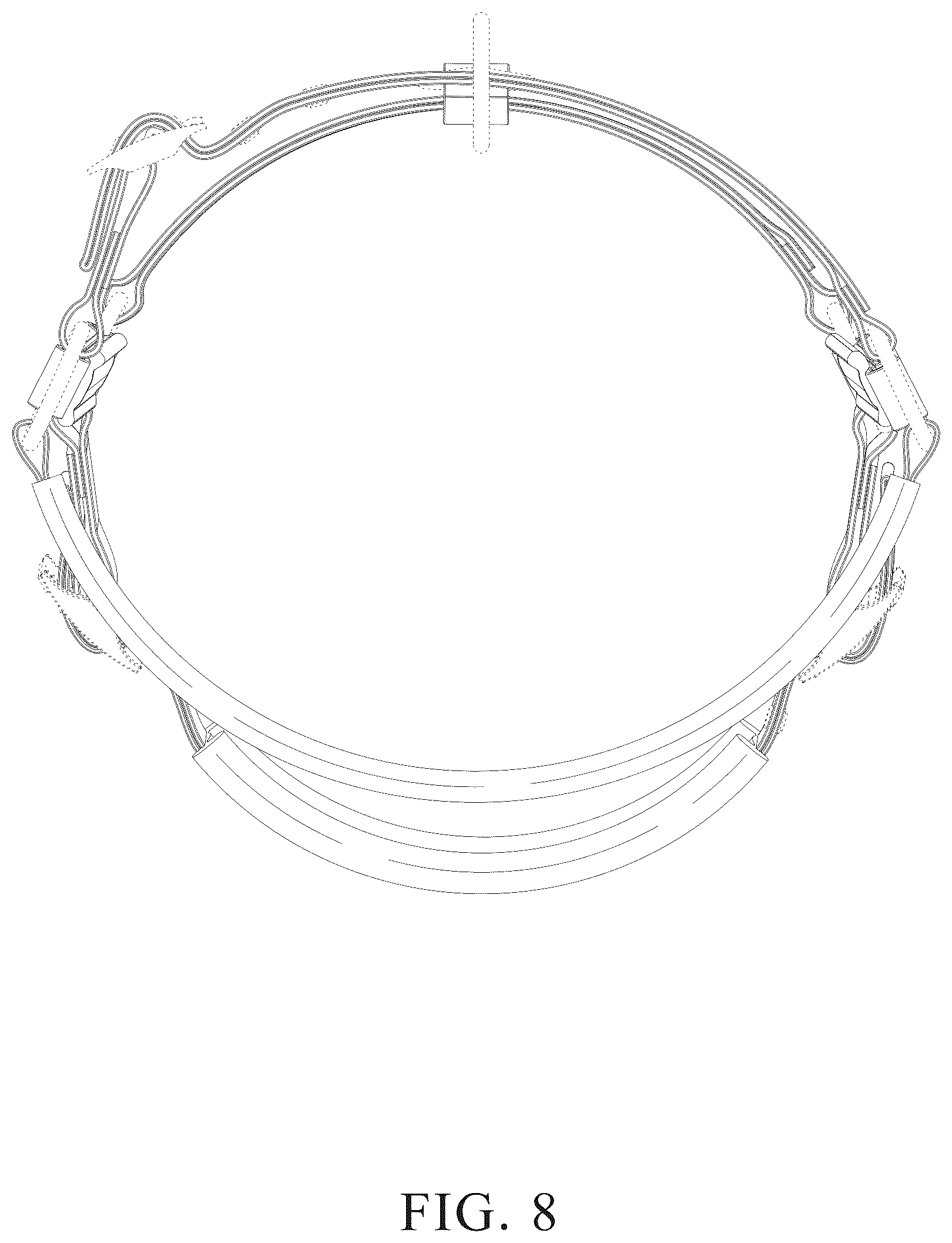 Patent USD1125717 Figure 8 – Animal halter