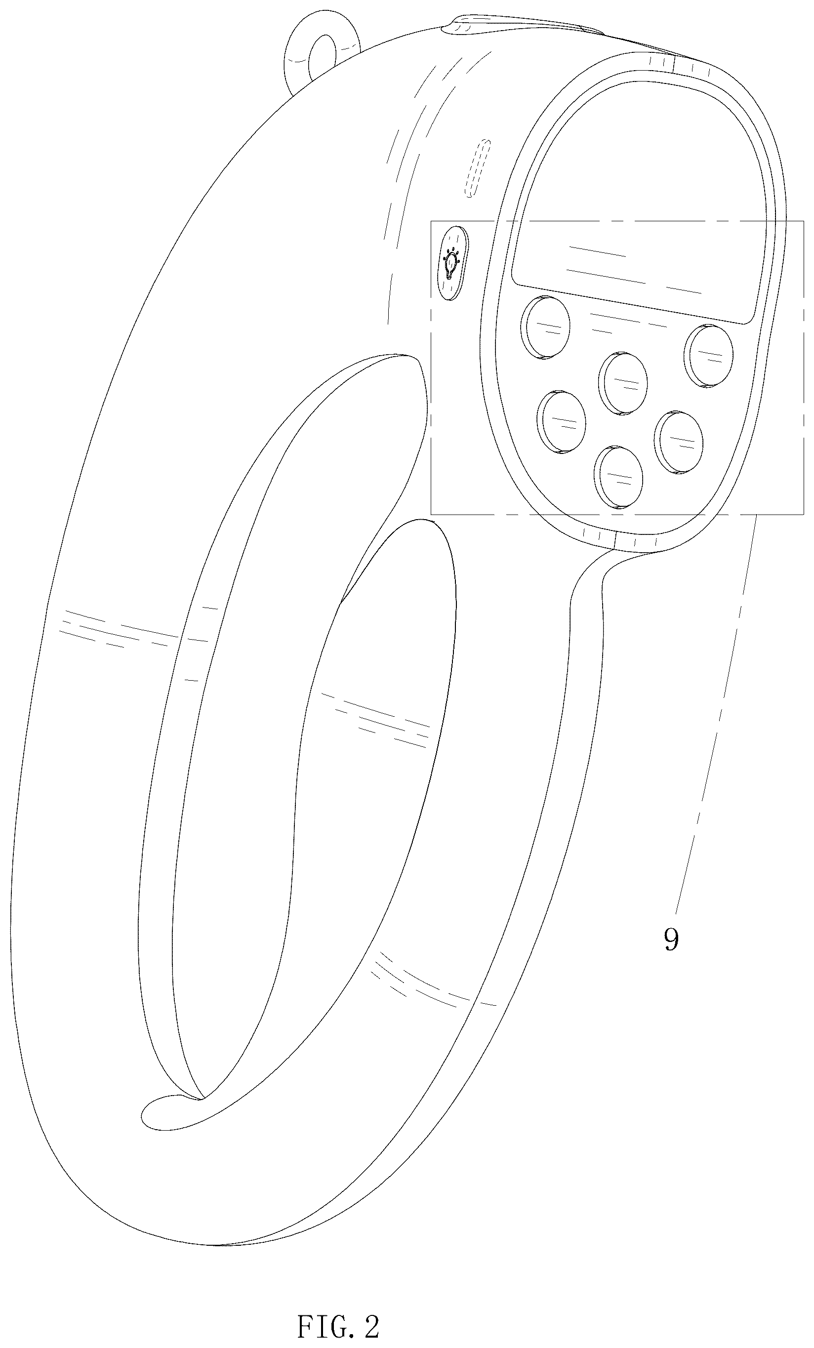 Patent USD1125719 Figure 2 – Smart pet leash