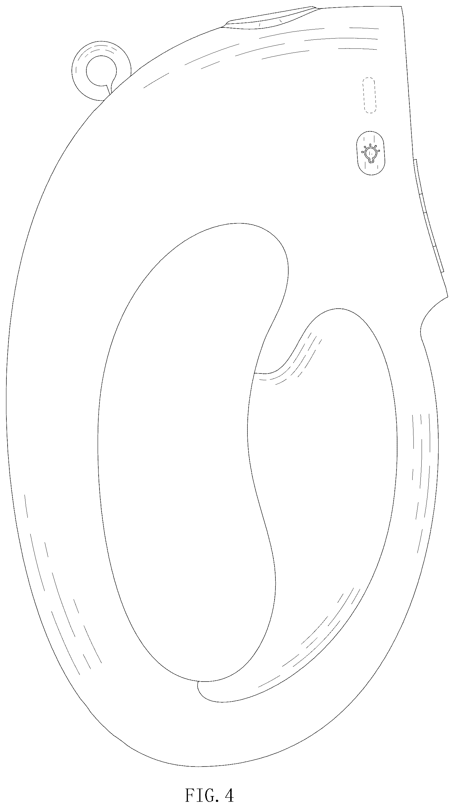 Patent USD1125719 Figure 4 – Smart pet leash