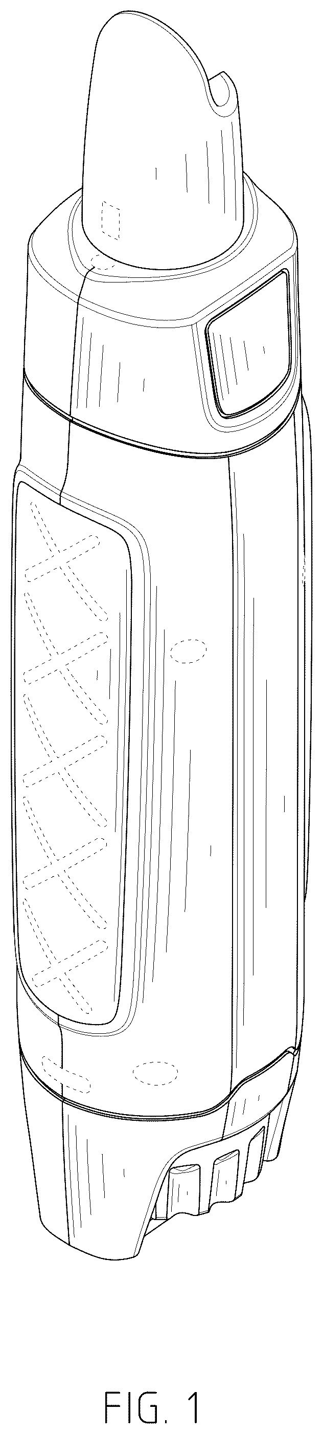 Patent USD1125722 Figure 1 – Pet nail grinder
