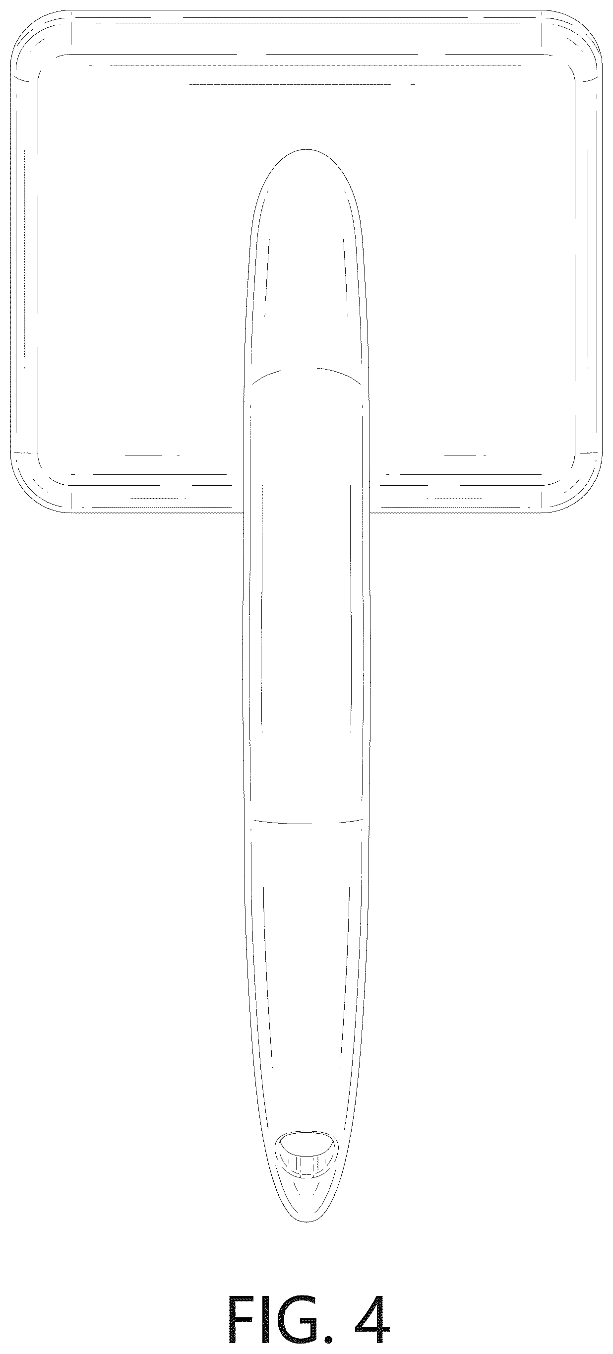 Patent USD1125724 Figure 4 – Pet slicker brush