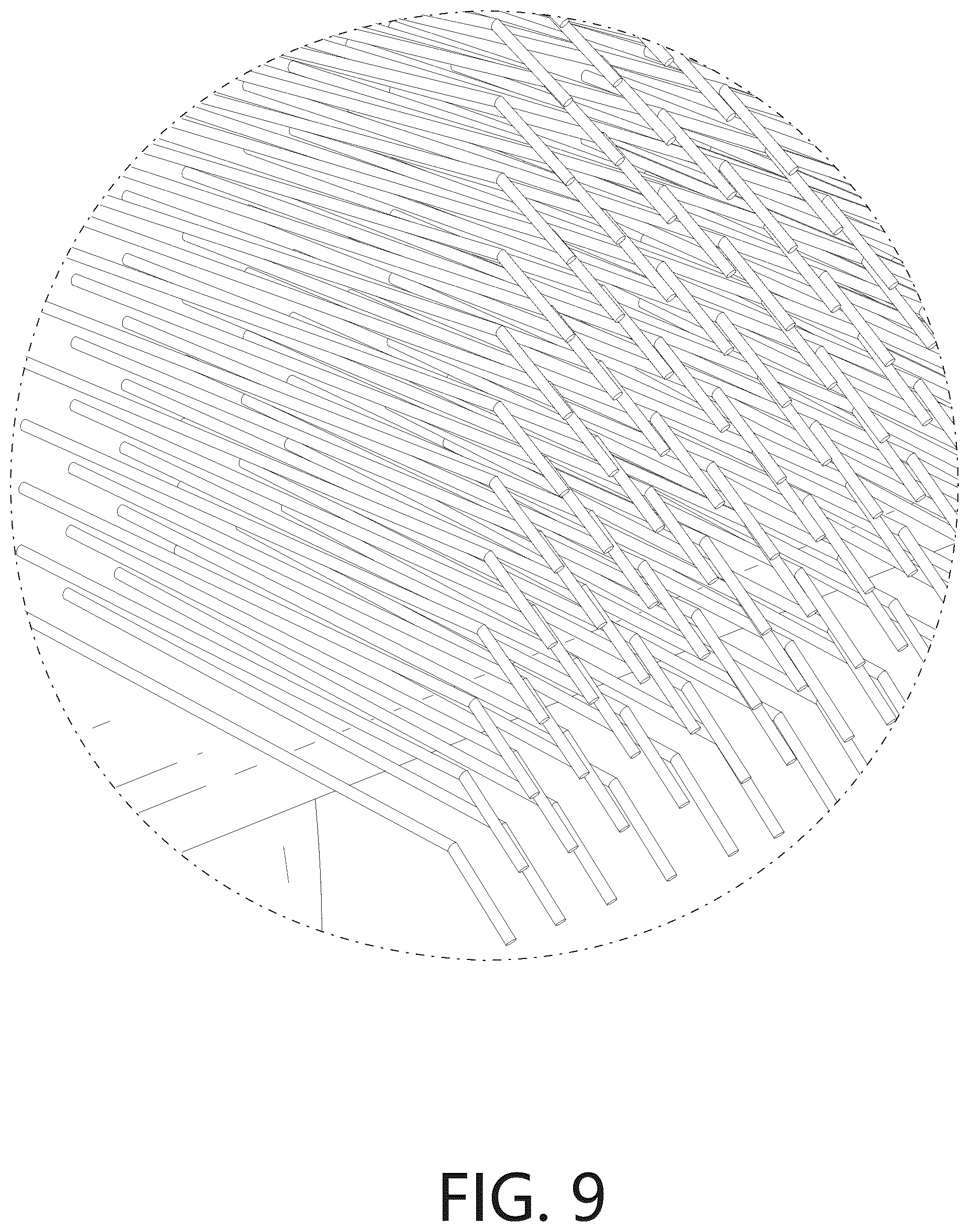 Patent USD1125724 Figure 9 – Pet slicker brush