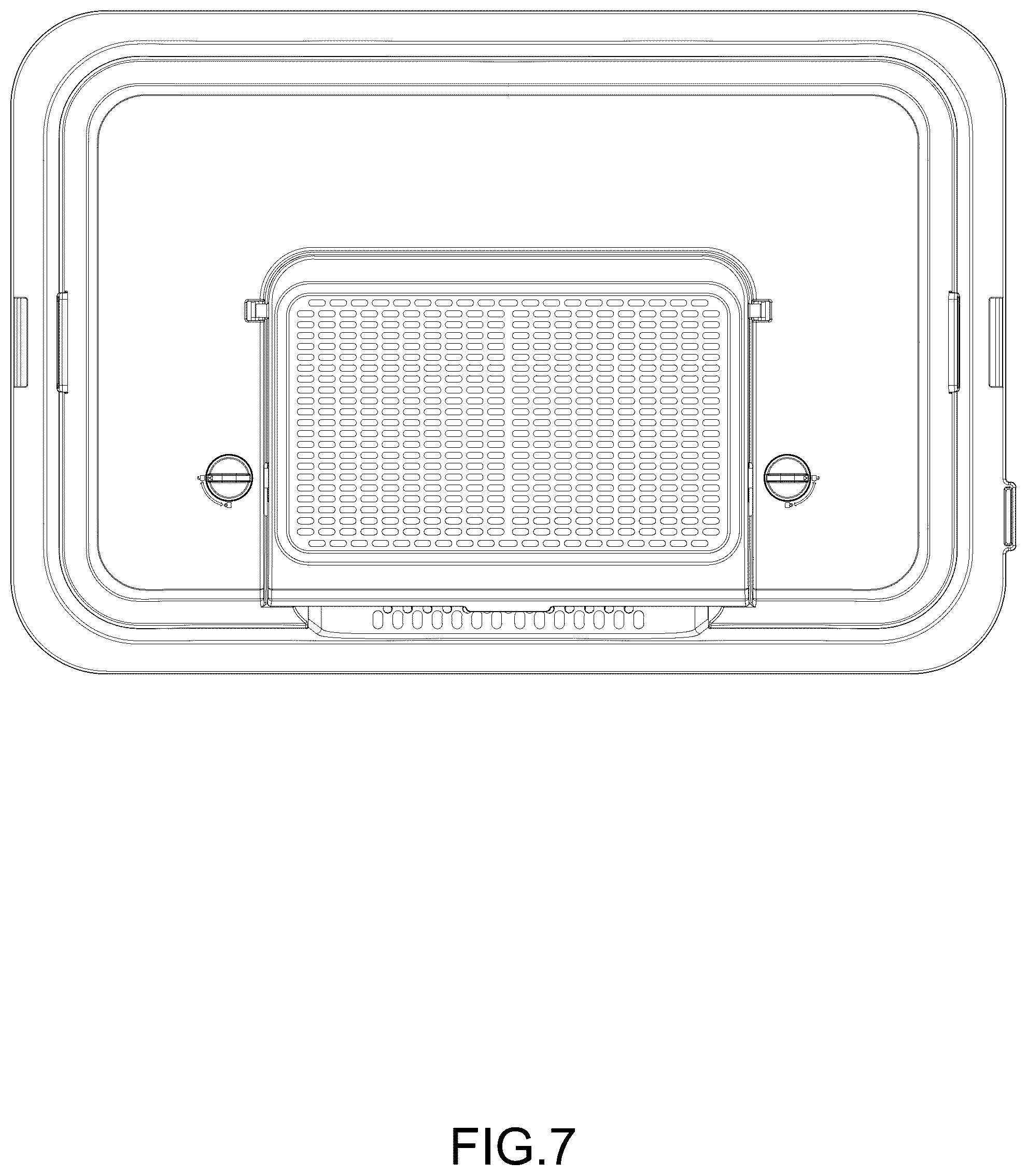Patent USD1125725 Figure 7 – Cat litter box