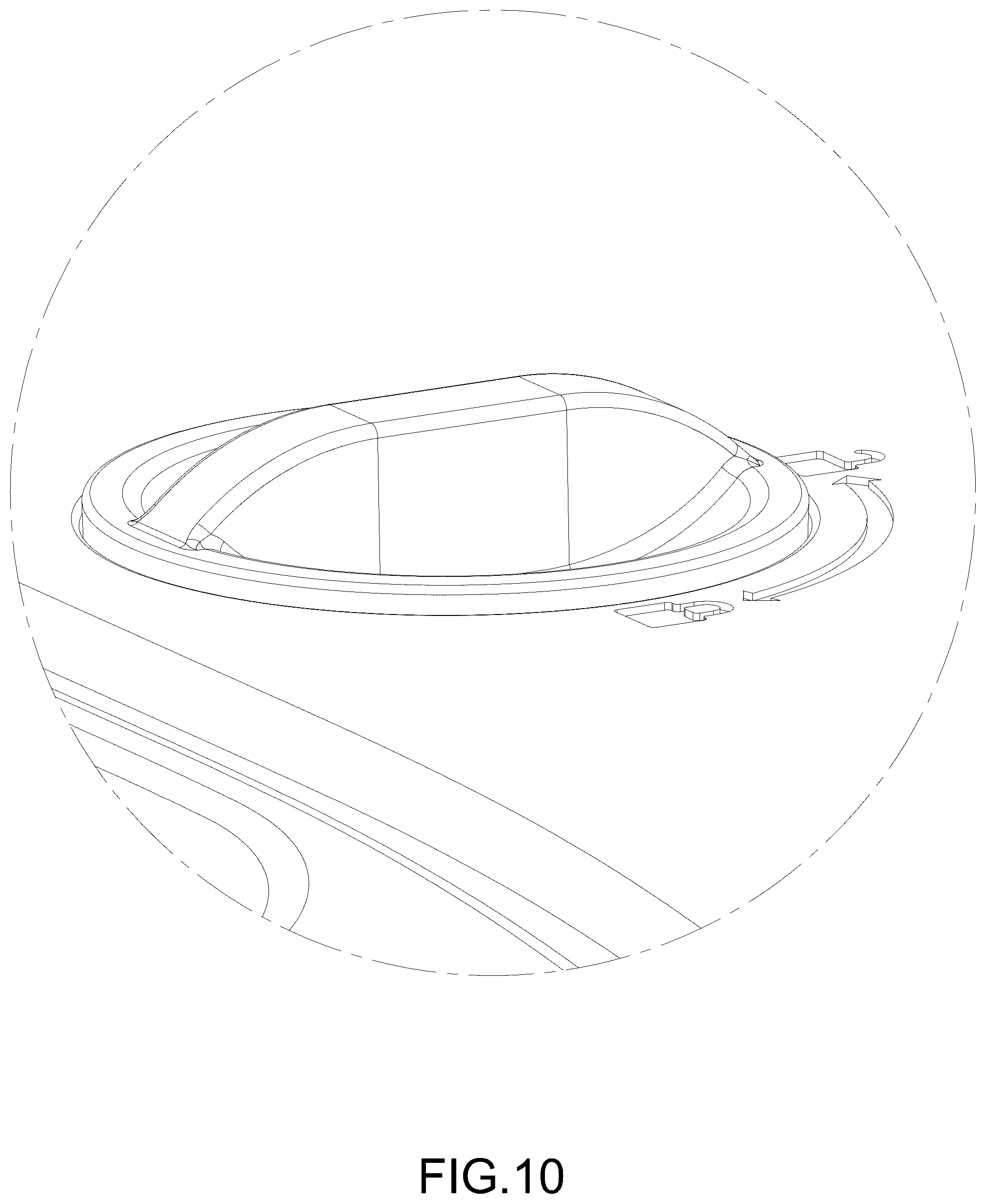Patent USD1125725 Figure 10 – Cat litter box