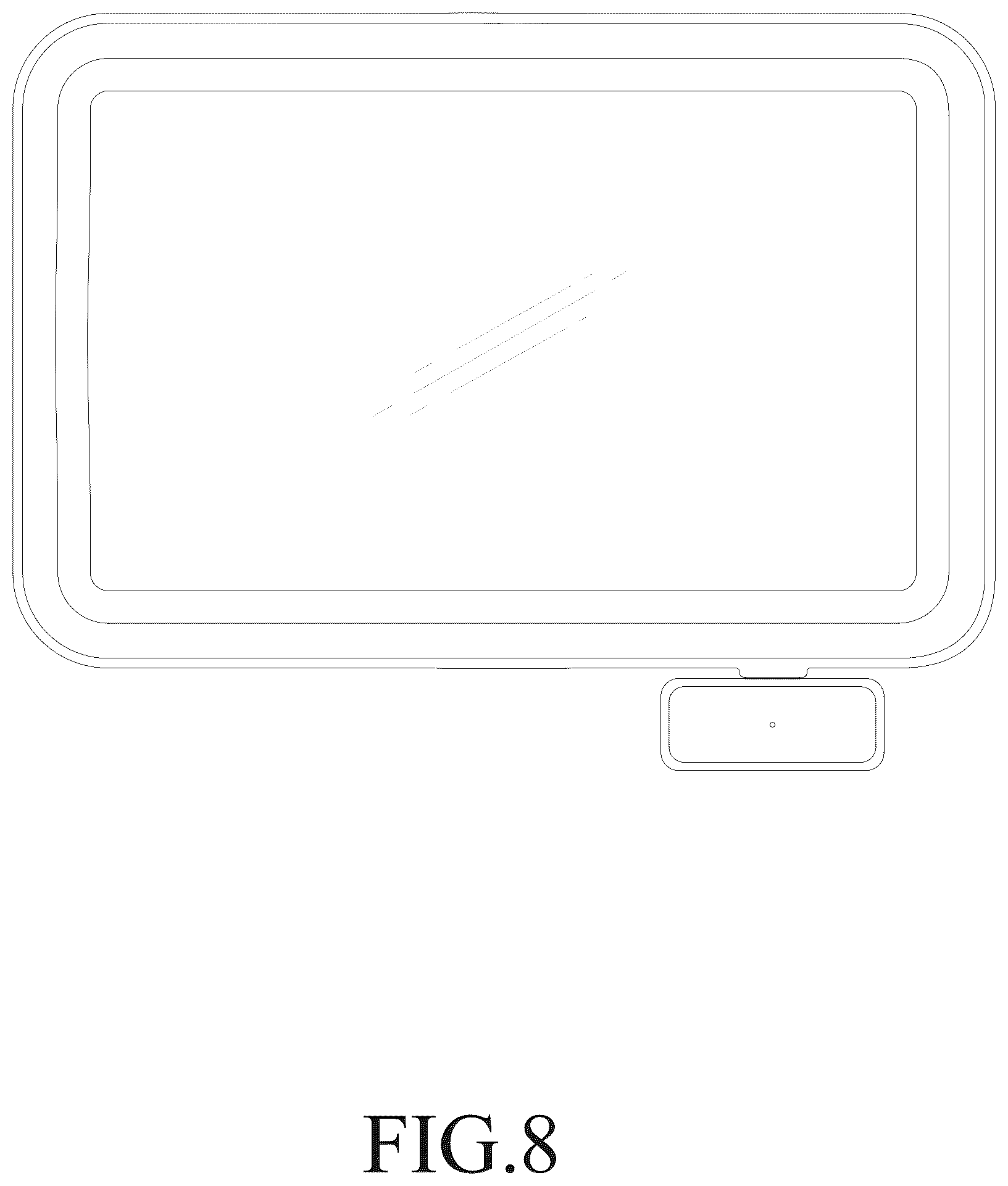 Patent USD1125726 Figure 8 – Cat litter box