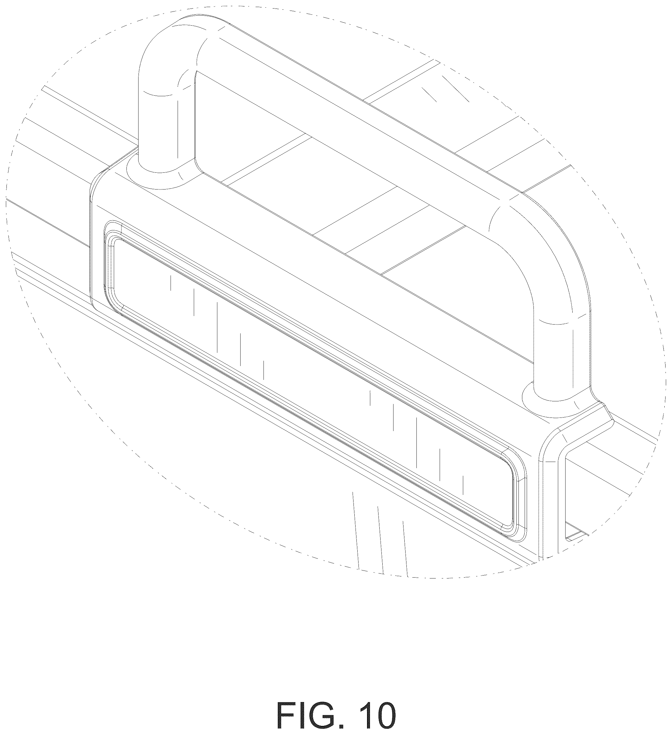 Patent USD1125727 Figure 10 – Cat litter box