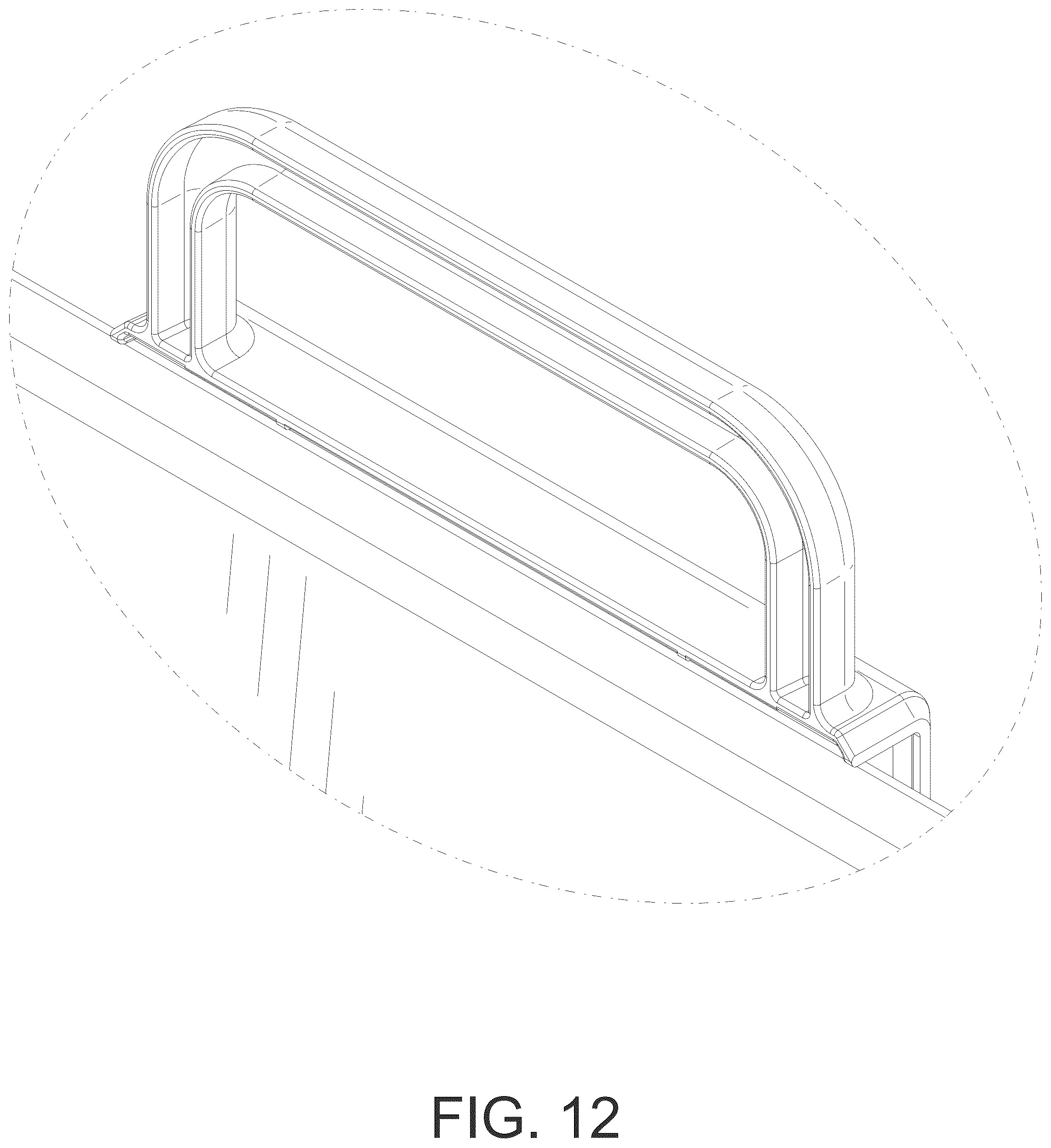 Patent USD1125727 Figure 12 – Cat litter box