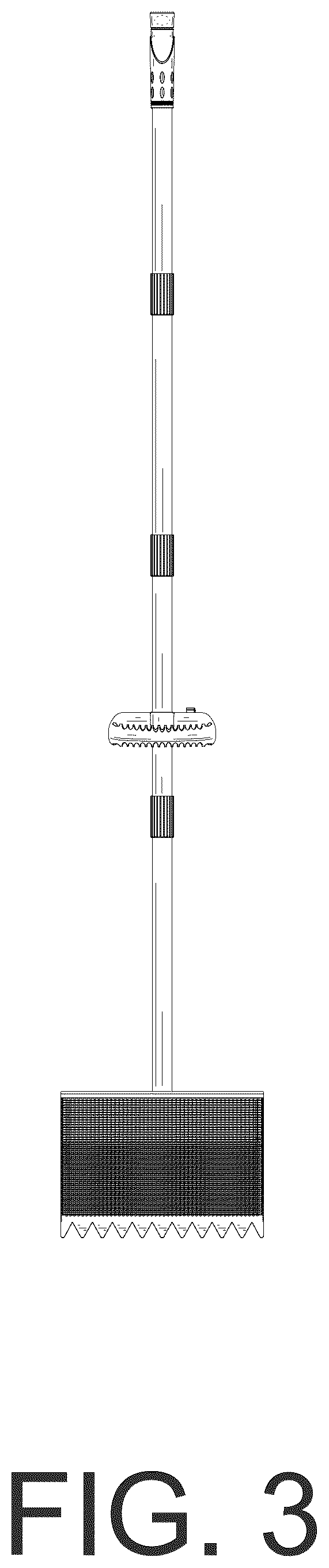 Patent USD1125728 Figure 3 – Chicken poop scooper