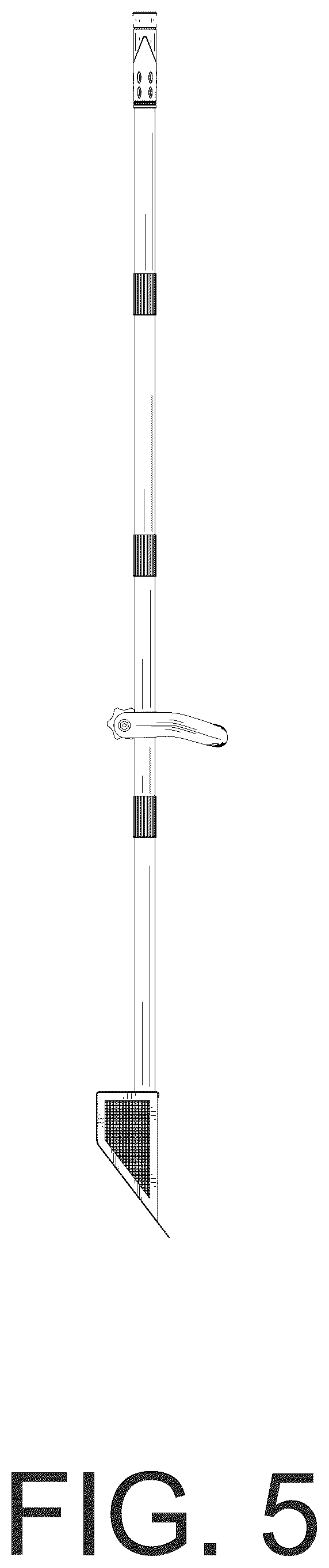 Patent USD1125728 Figure 5 – Chicken poop scooper