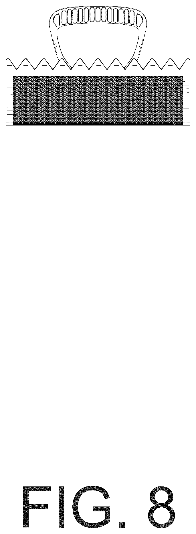 Patent USD1125728 Figure 8 – Chicken poop scooper