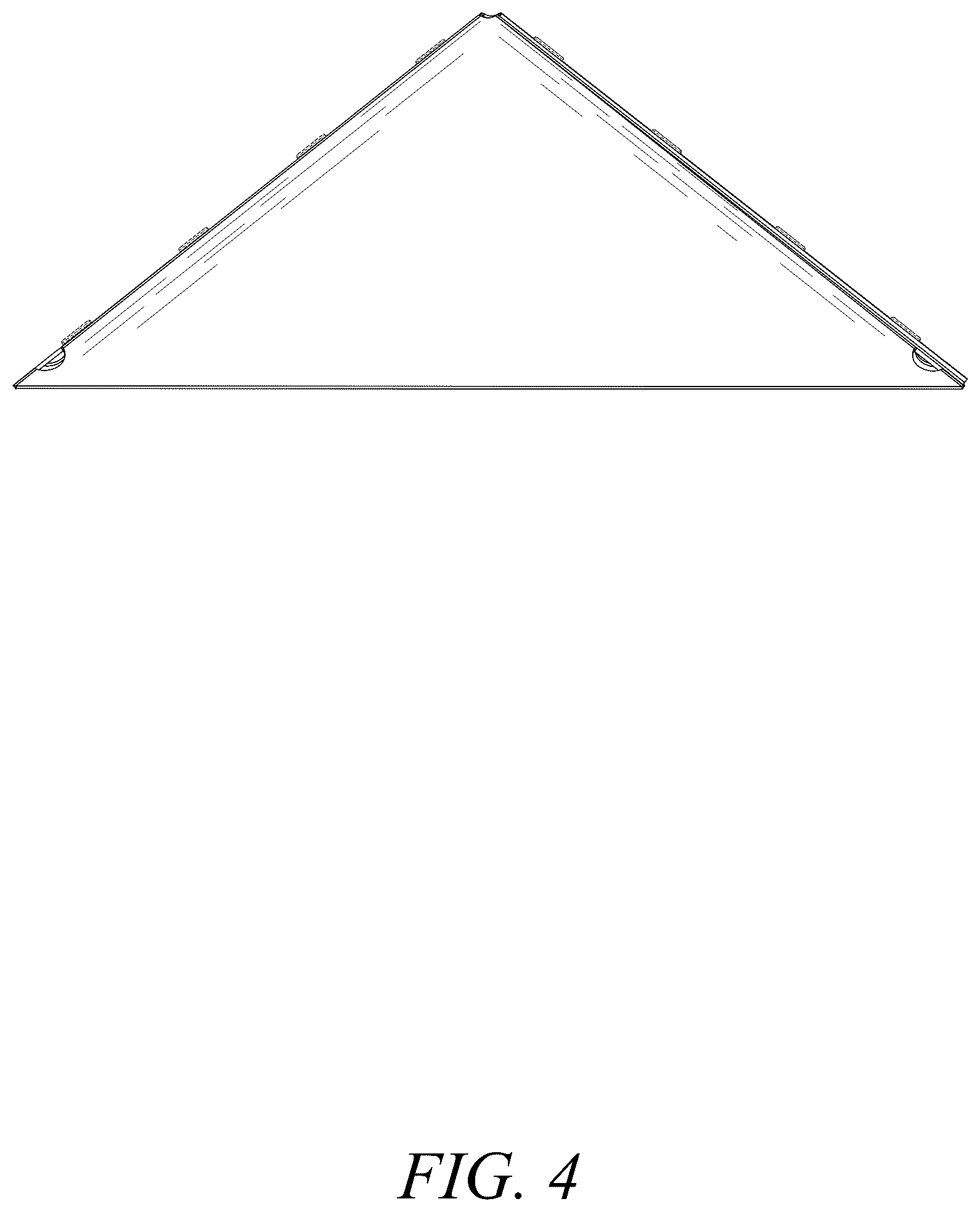 Patent USD1125730 Figure 4 – Cover for a brooder heating plate