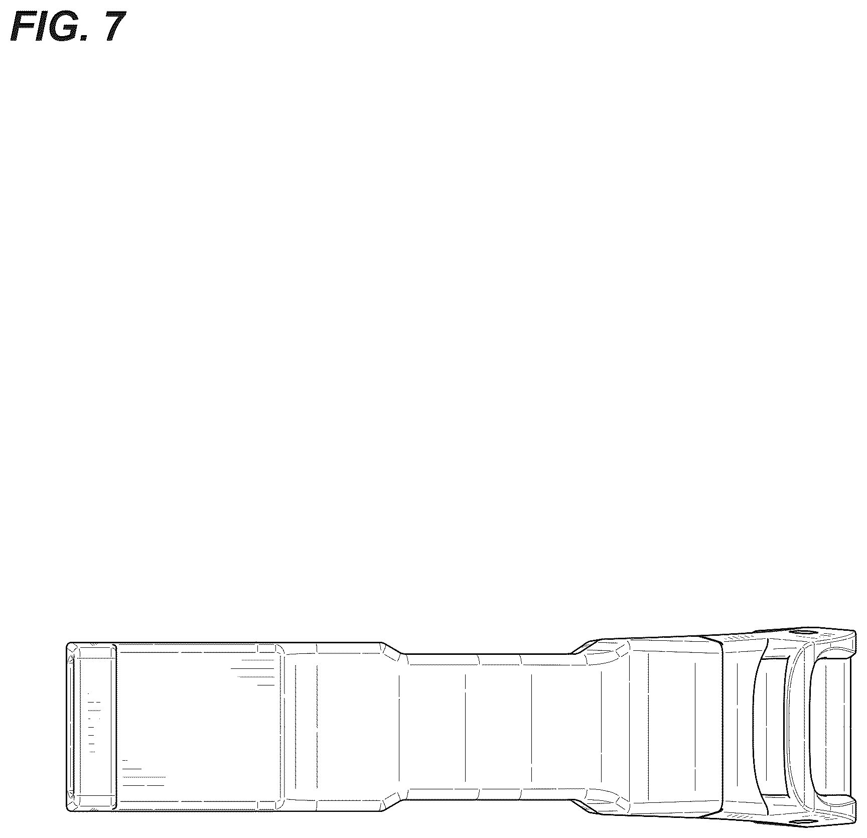 Patent USD1125731 Figure 7 – Collar device