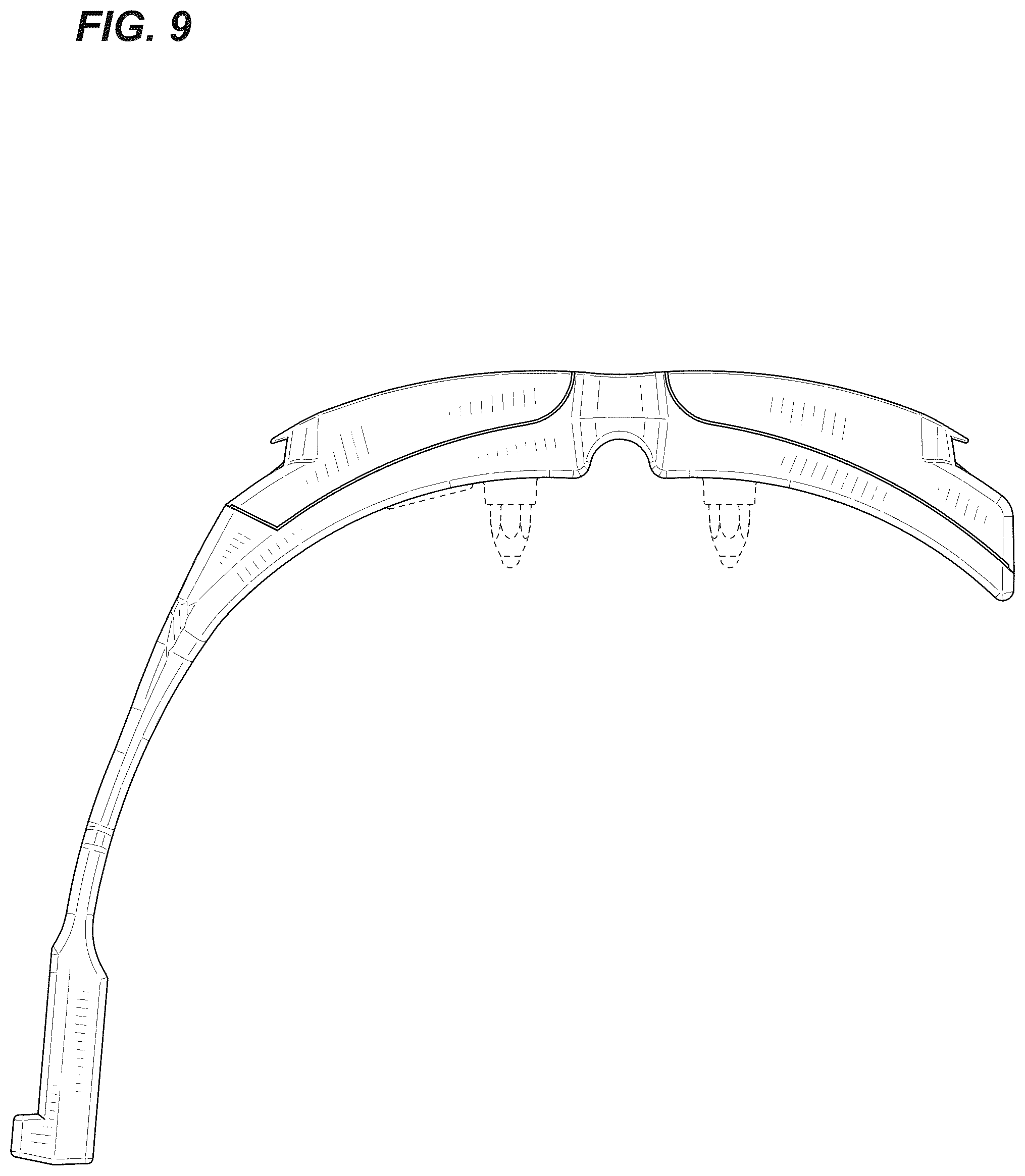 Patent USD1125731 Figure 9 – Collar device