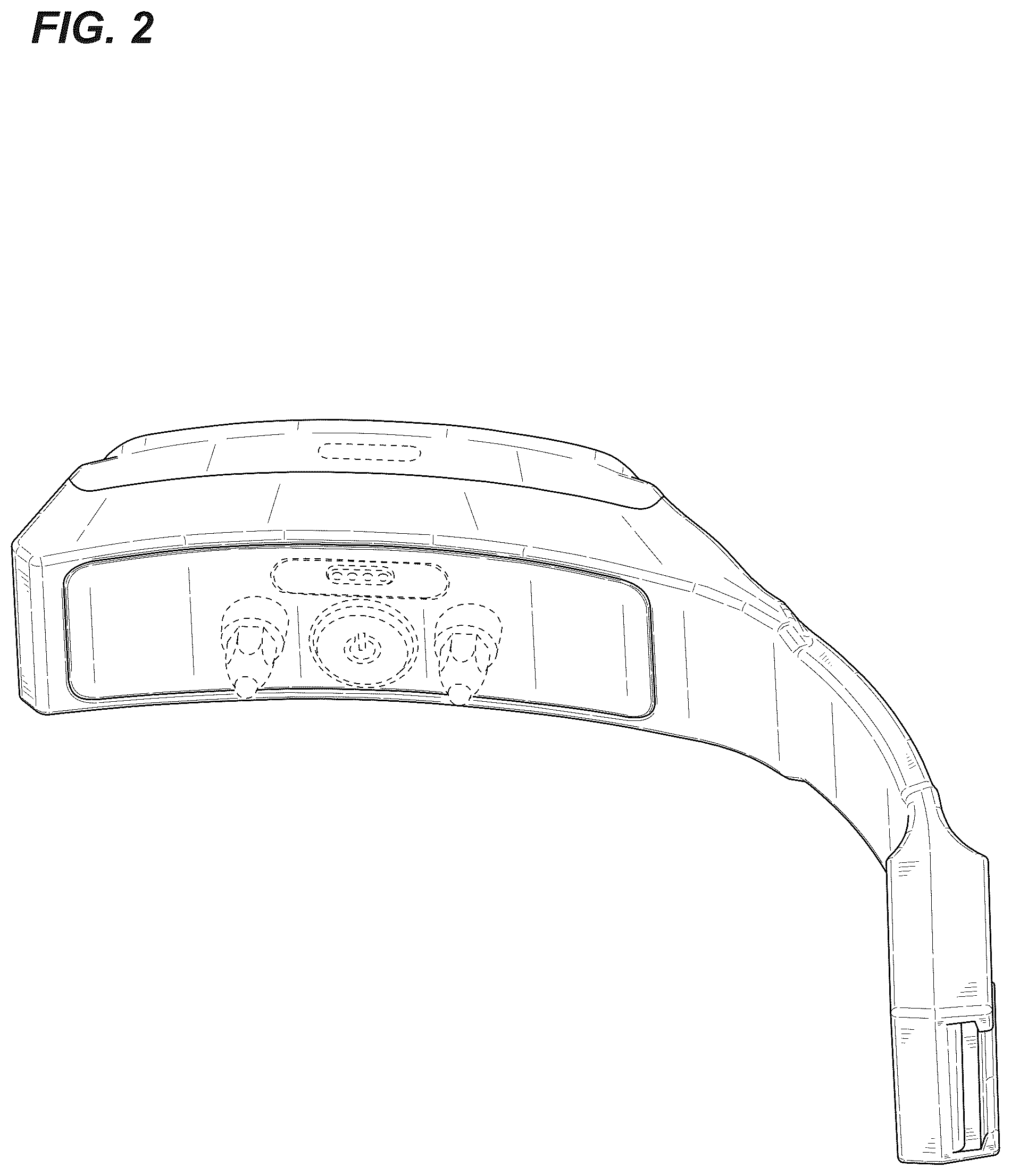 Patent USD1125732 Figure 2 – Collar device