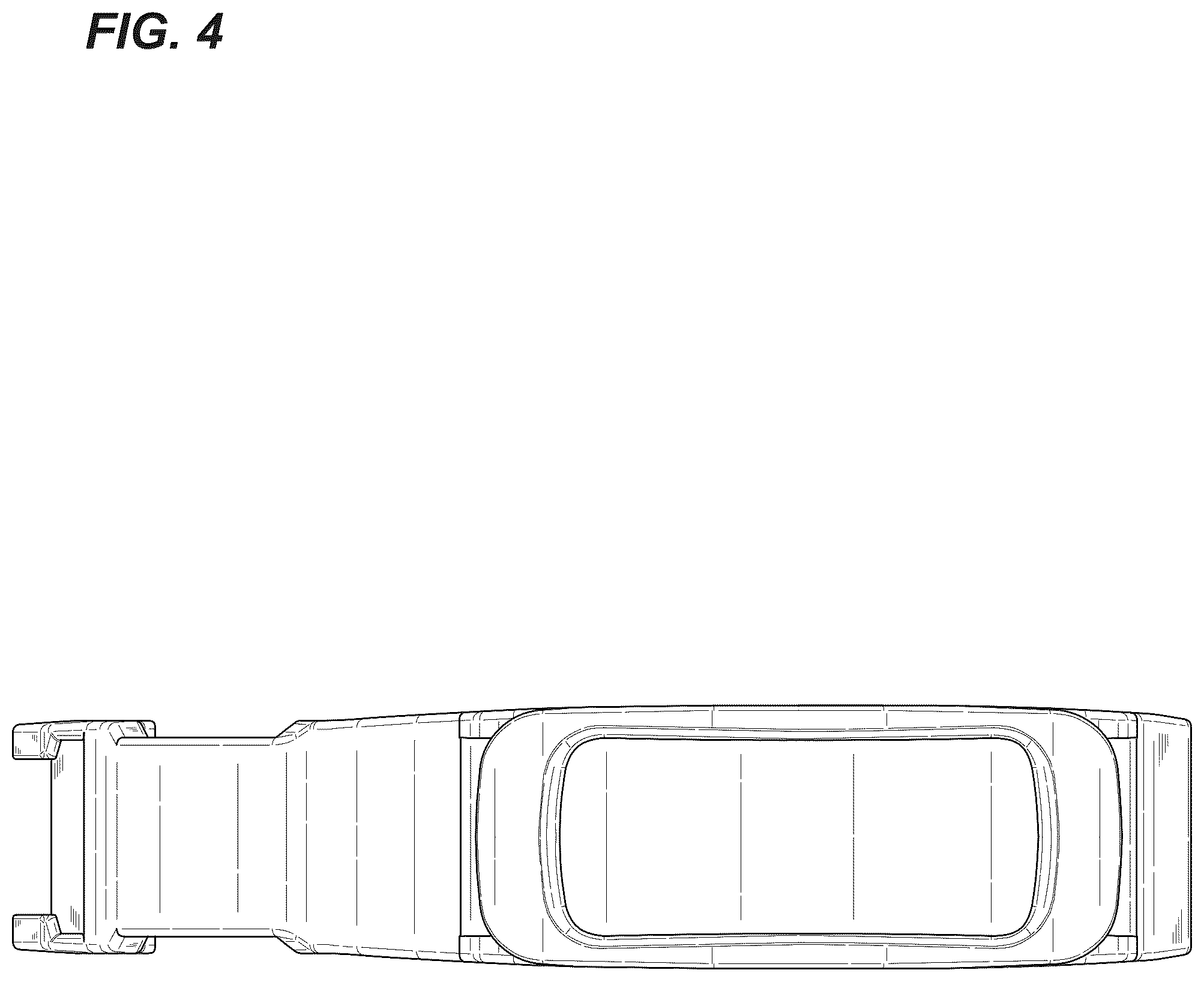 Patent USD1125732 Figure 4 – Collar device