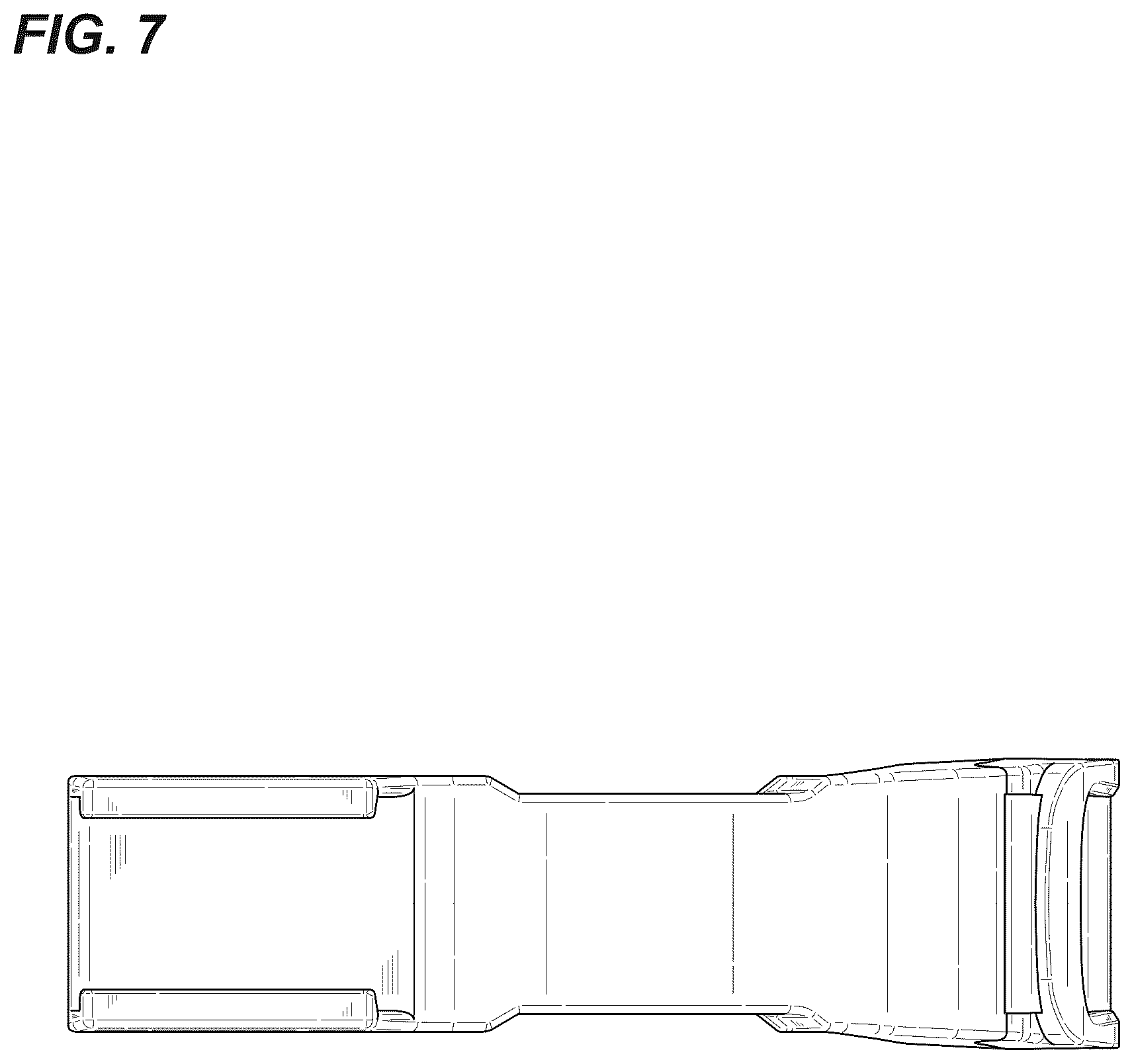 Patent USD1125732 Figure 7 – Collar device