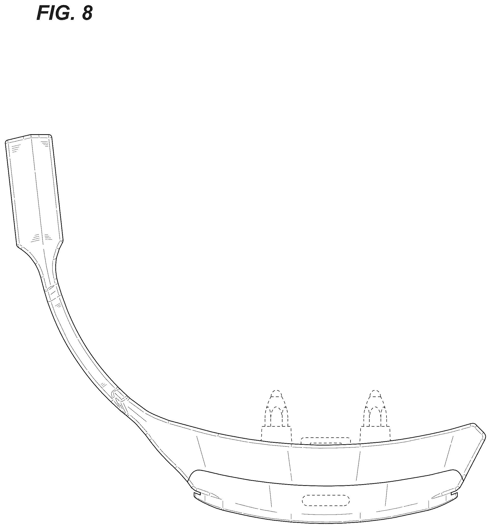 Patent USD1125732 Figure 8 – Collar device