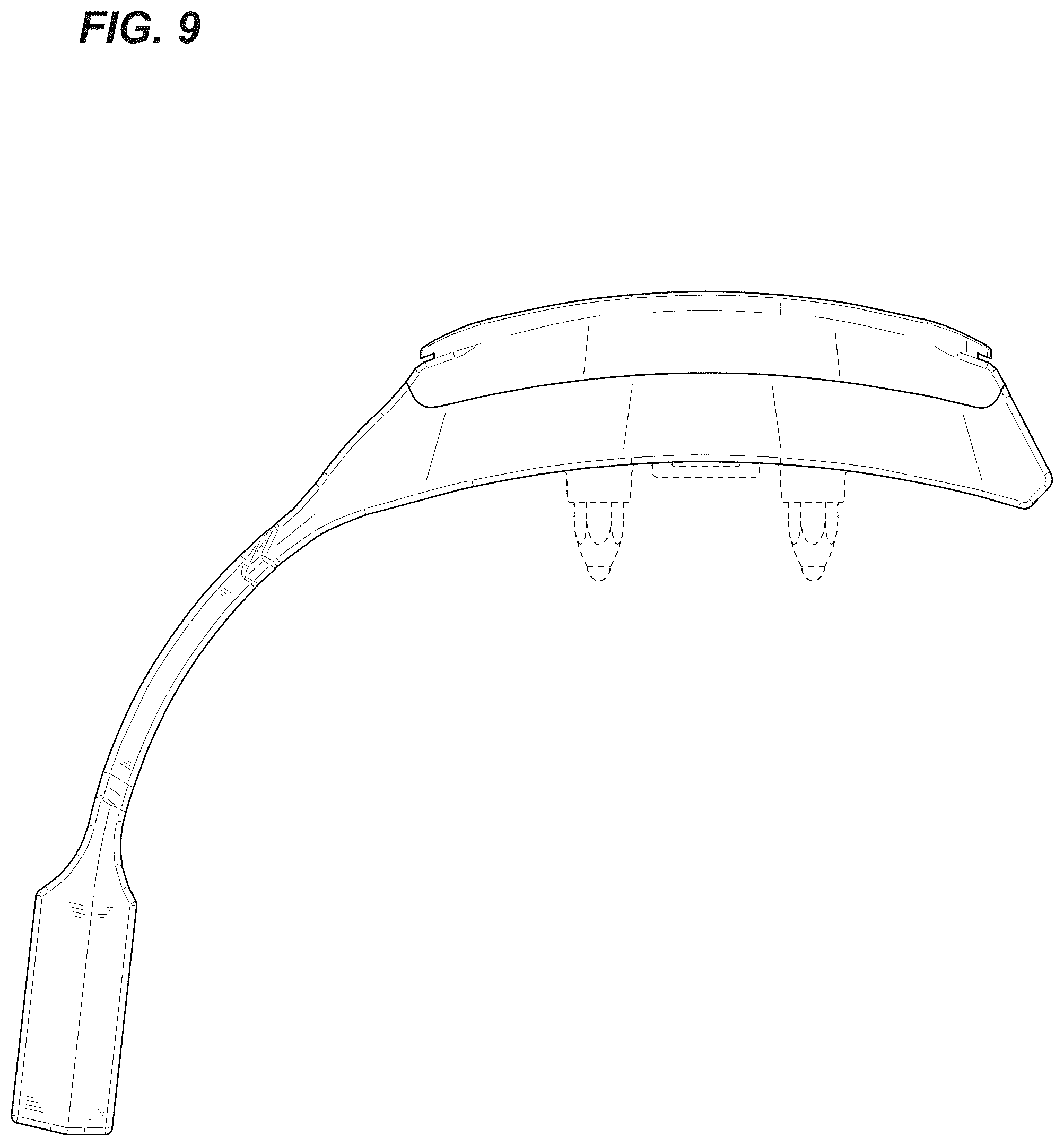 Patent USD1125732 Figure 9 – Collar device