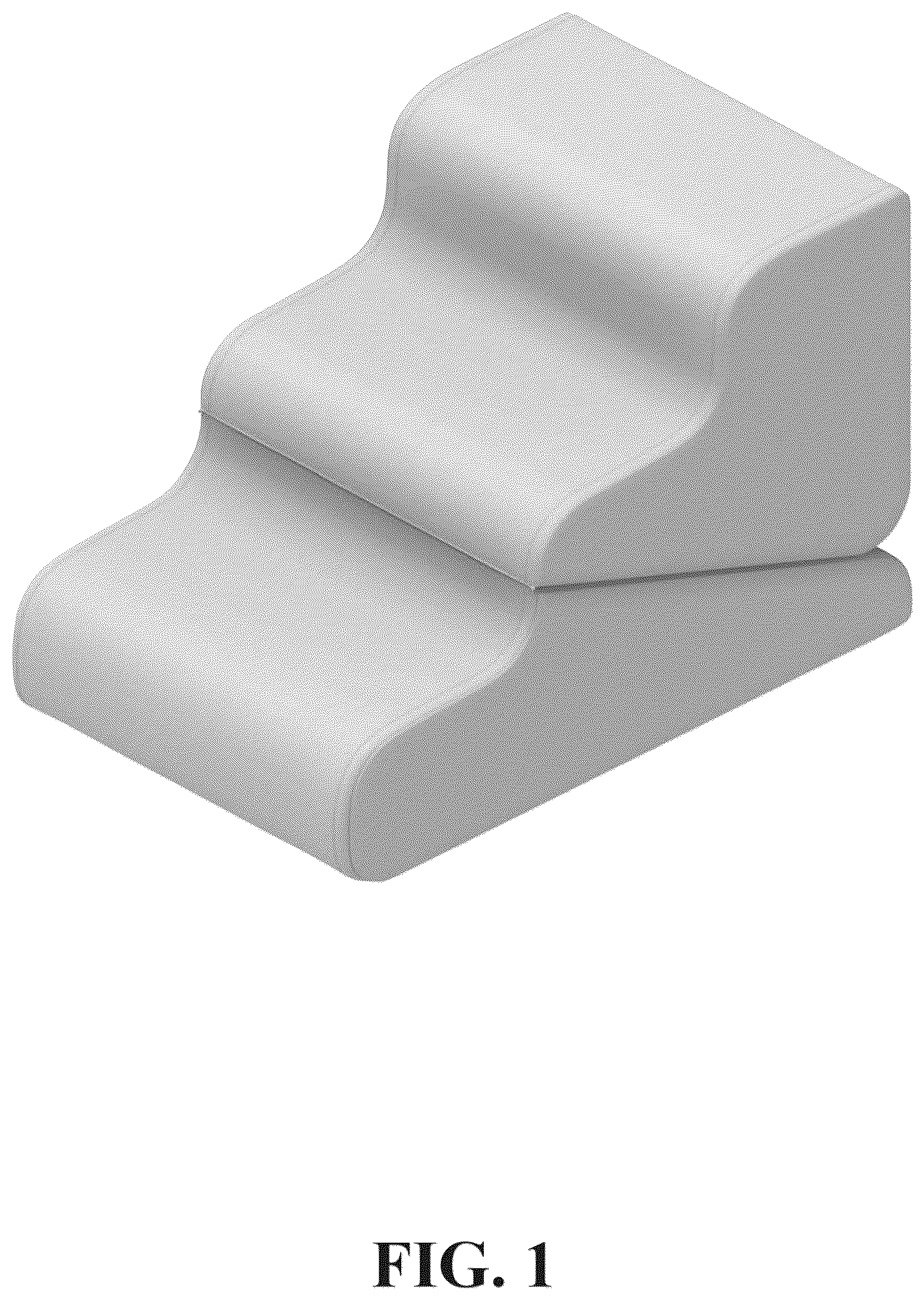 Patent USD1125733 Figure 1 – Stair