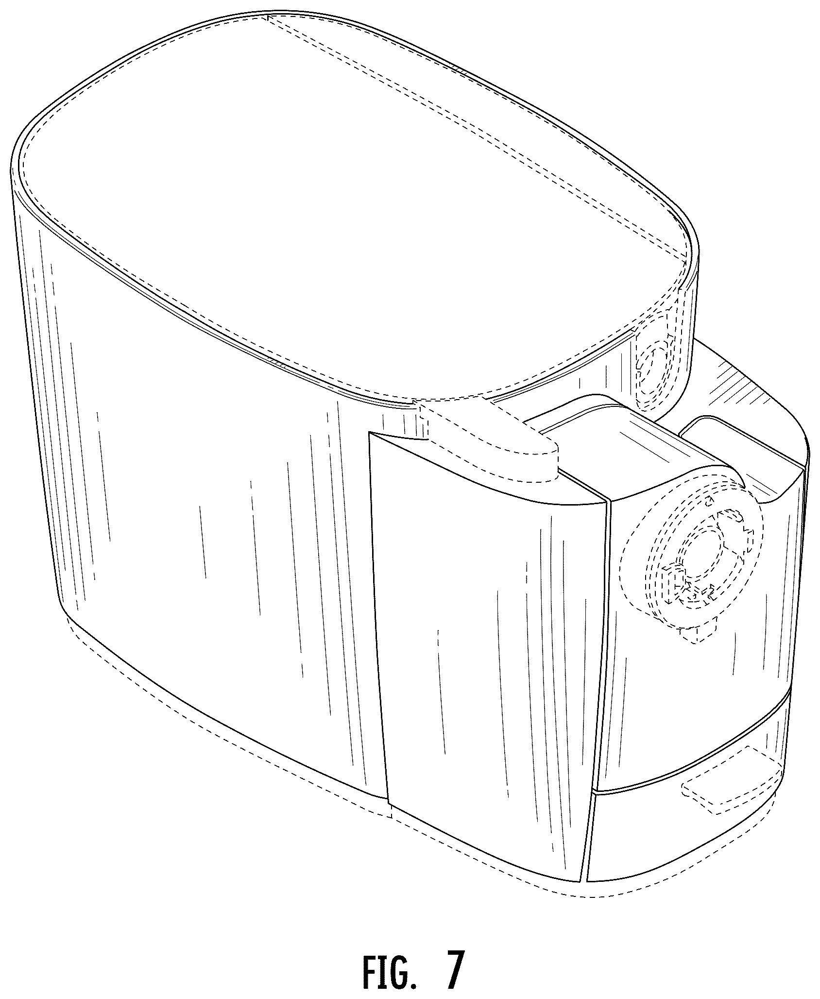 Patent USD1125734 Figure 7 – Disinfection system